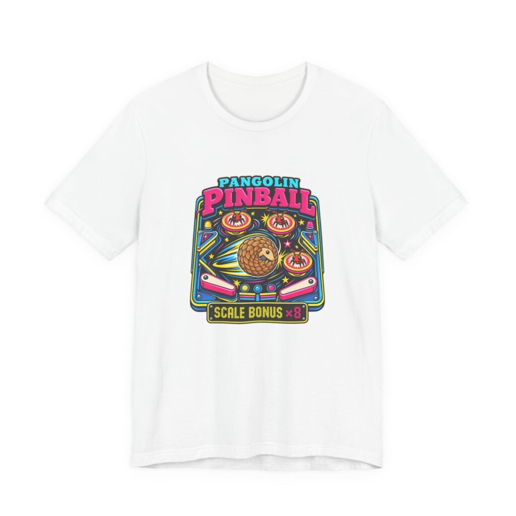 Pangolin Pinball Scale Bonus Arcade Graphic