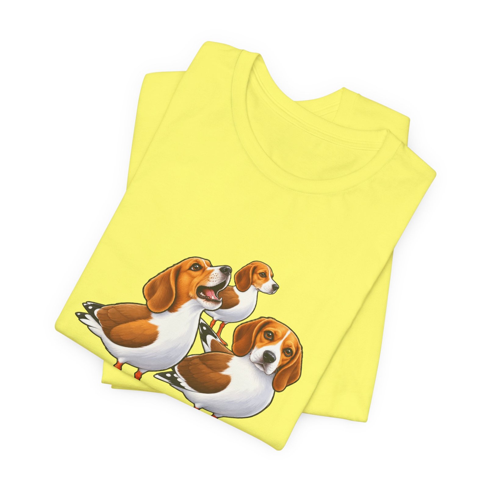 Beagulls Funny Beagle Seagull Pun Hybrid Birds Graphic Tee - Image 19