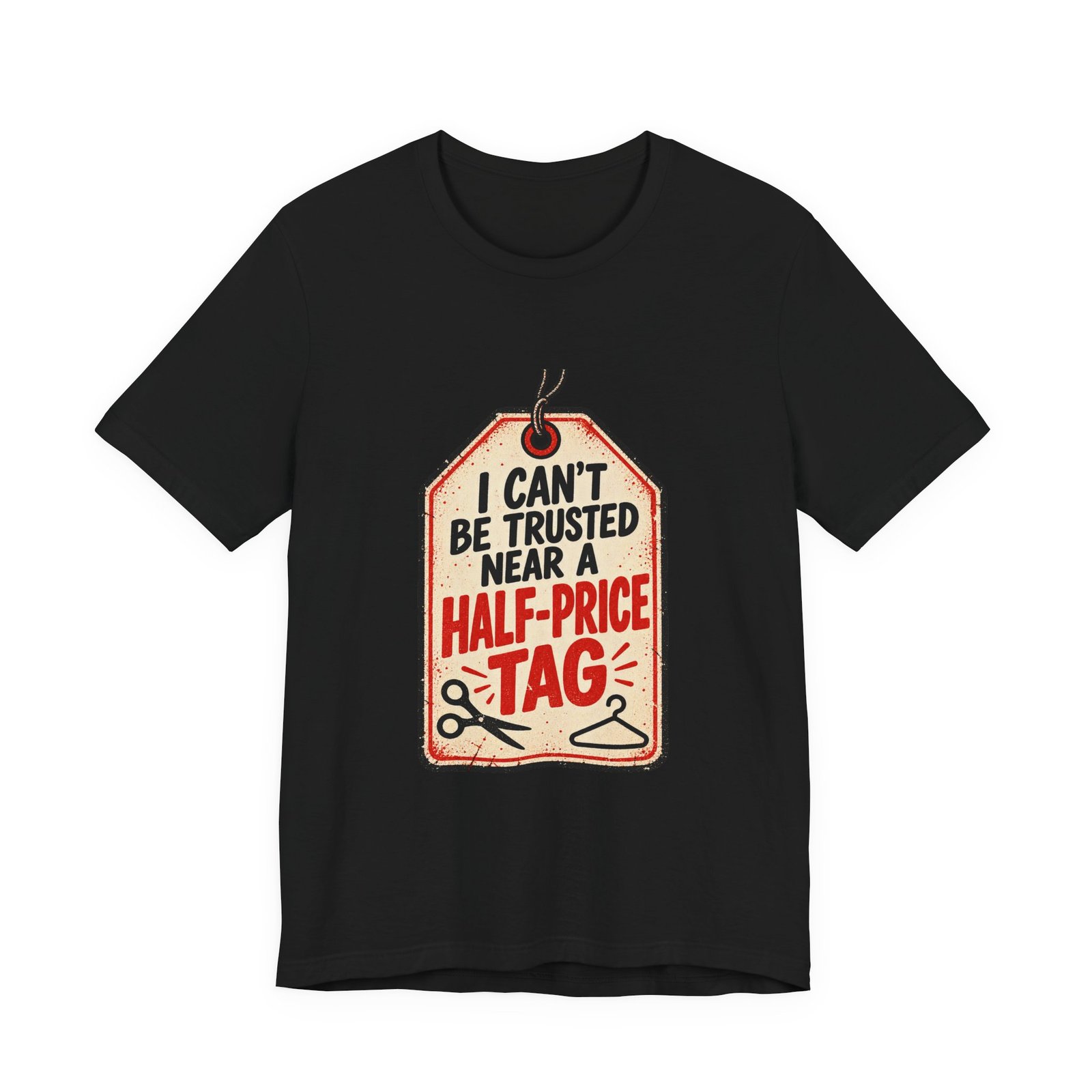 Funny Half Price Tag Bargain Shopping Graphic - Image 13