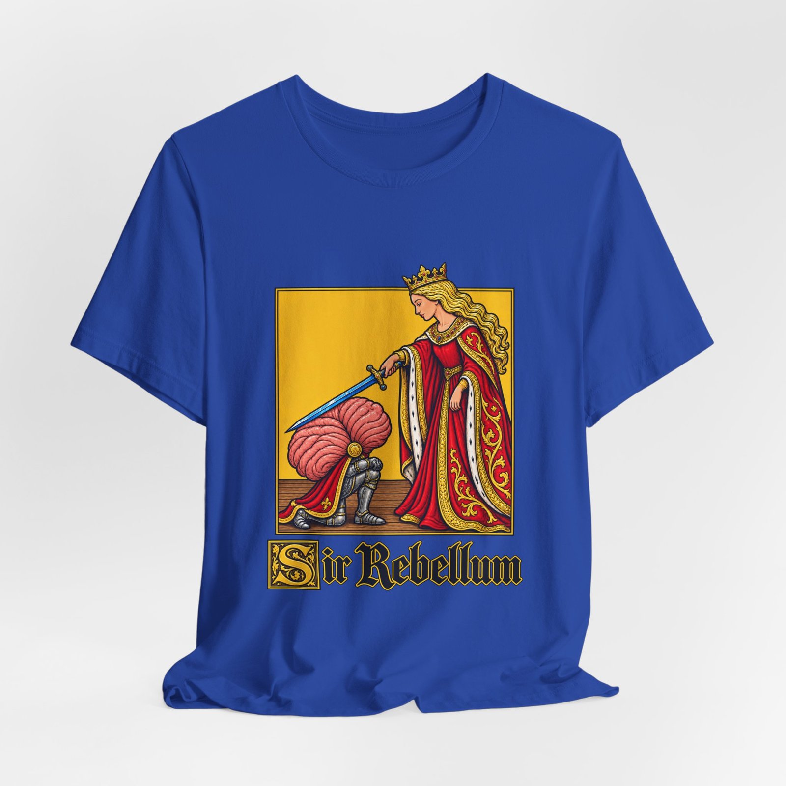 Medieval Cerebellum Knight Anatomy Pun Tee - Image 32