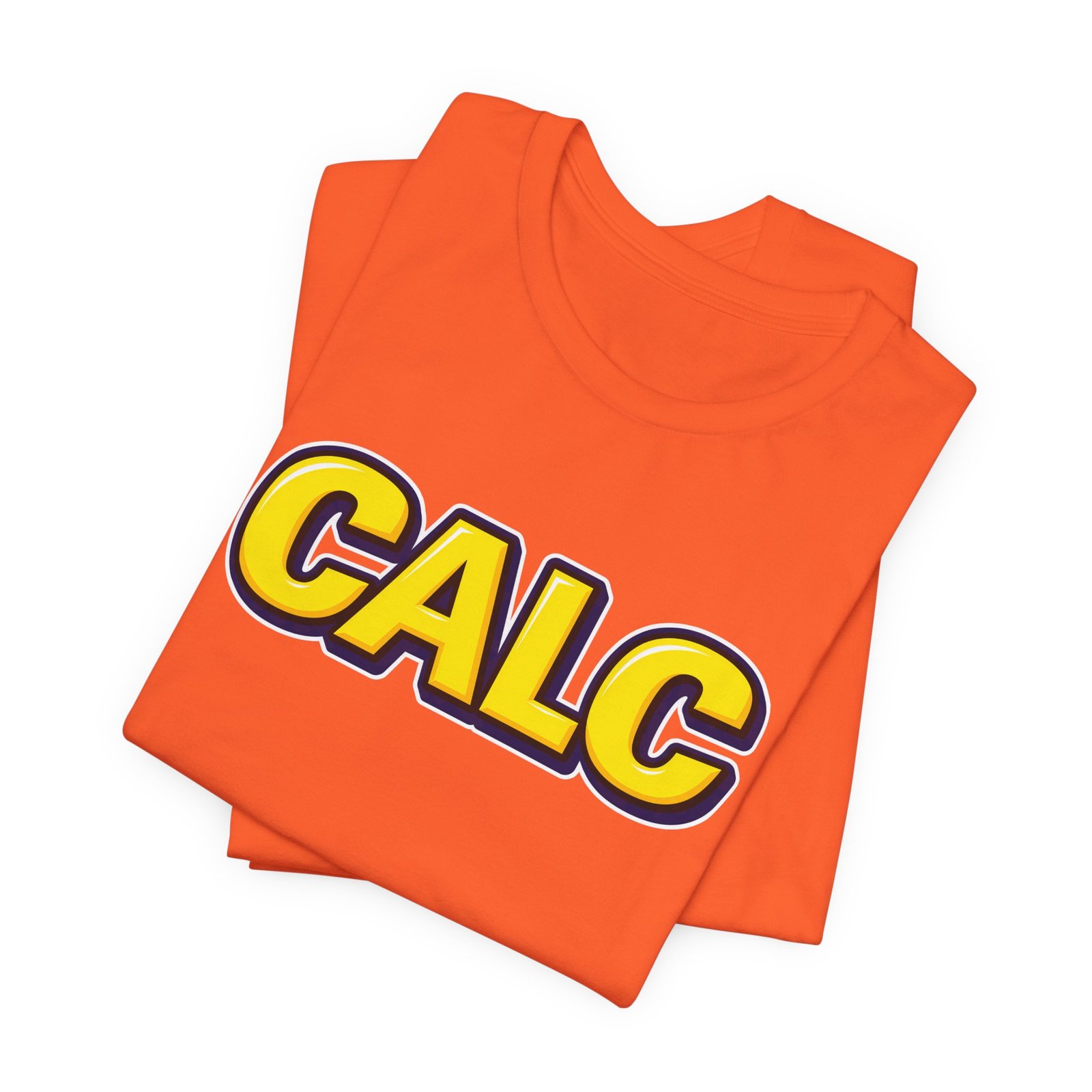 CALC Gaming Slang Math Meme Graphic Tee - Image 7