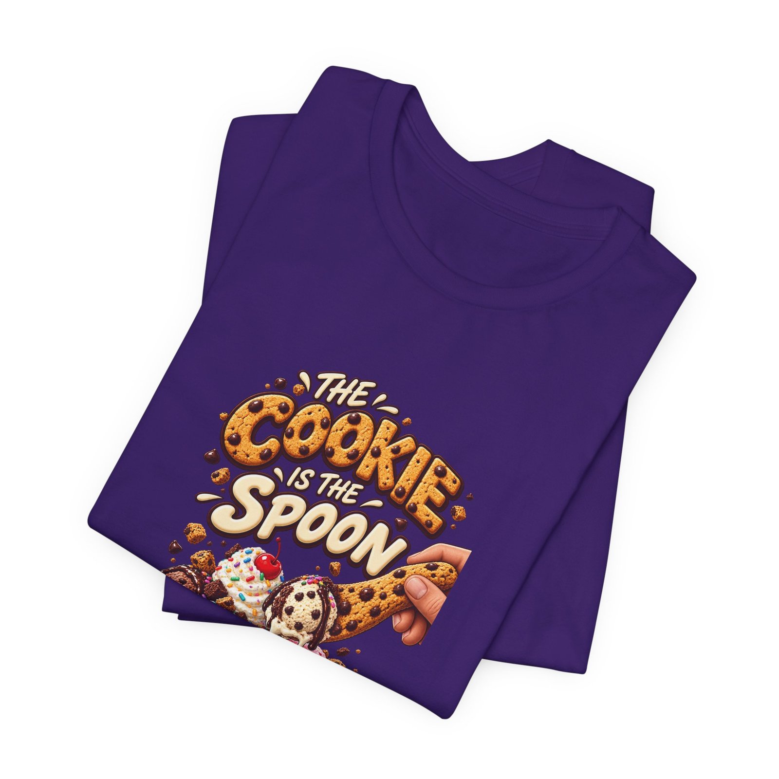 The Cookie Is the Spoon Ice Cream Dessert Graphic - Image 39