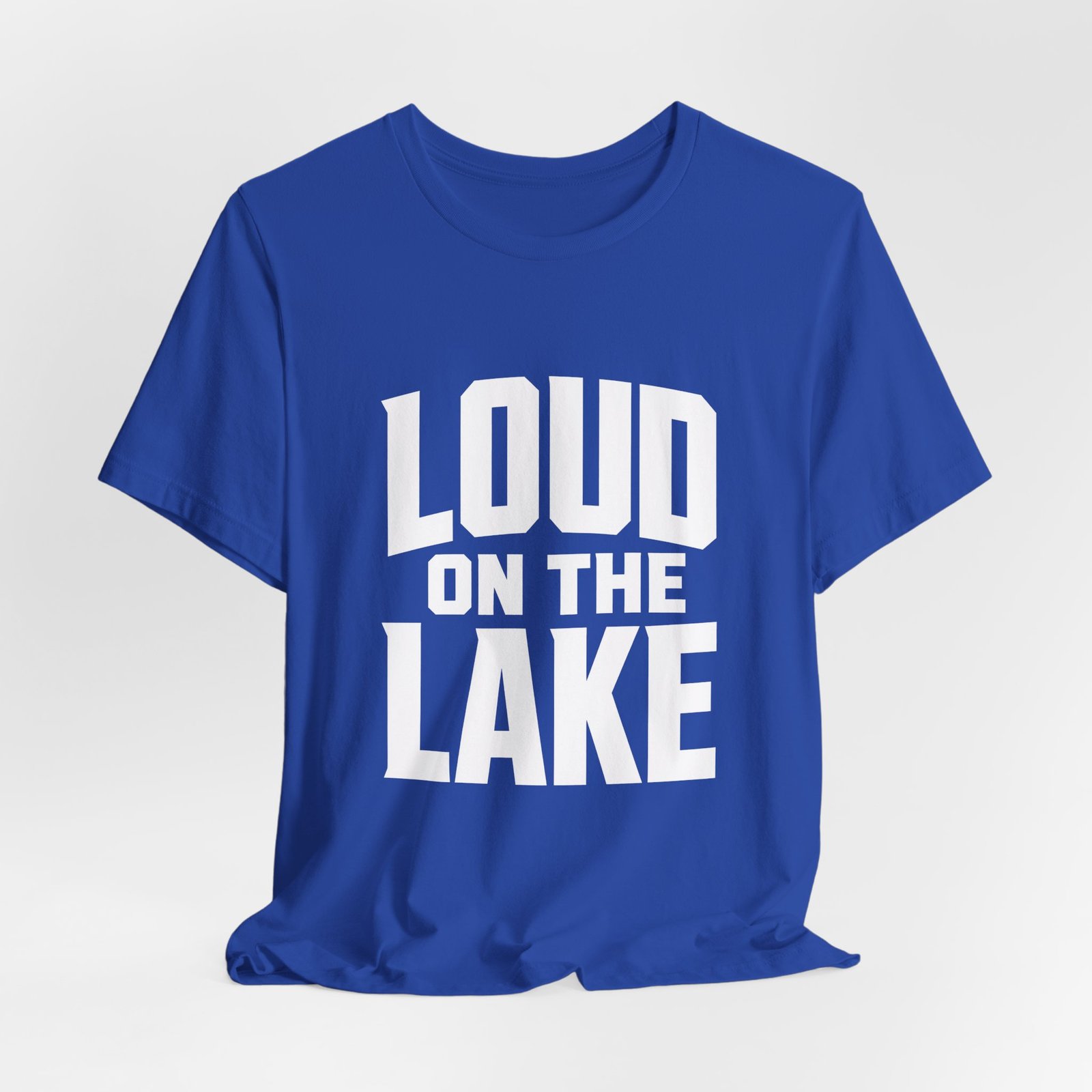 Loud On Lake Party Boating Music Graphic Tee - Image 20
