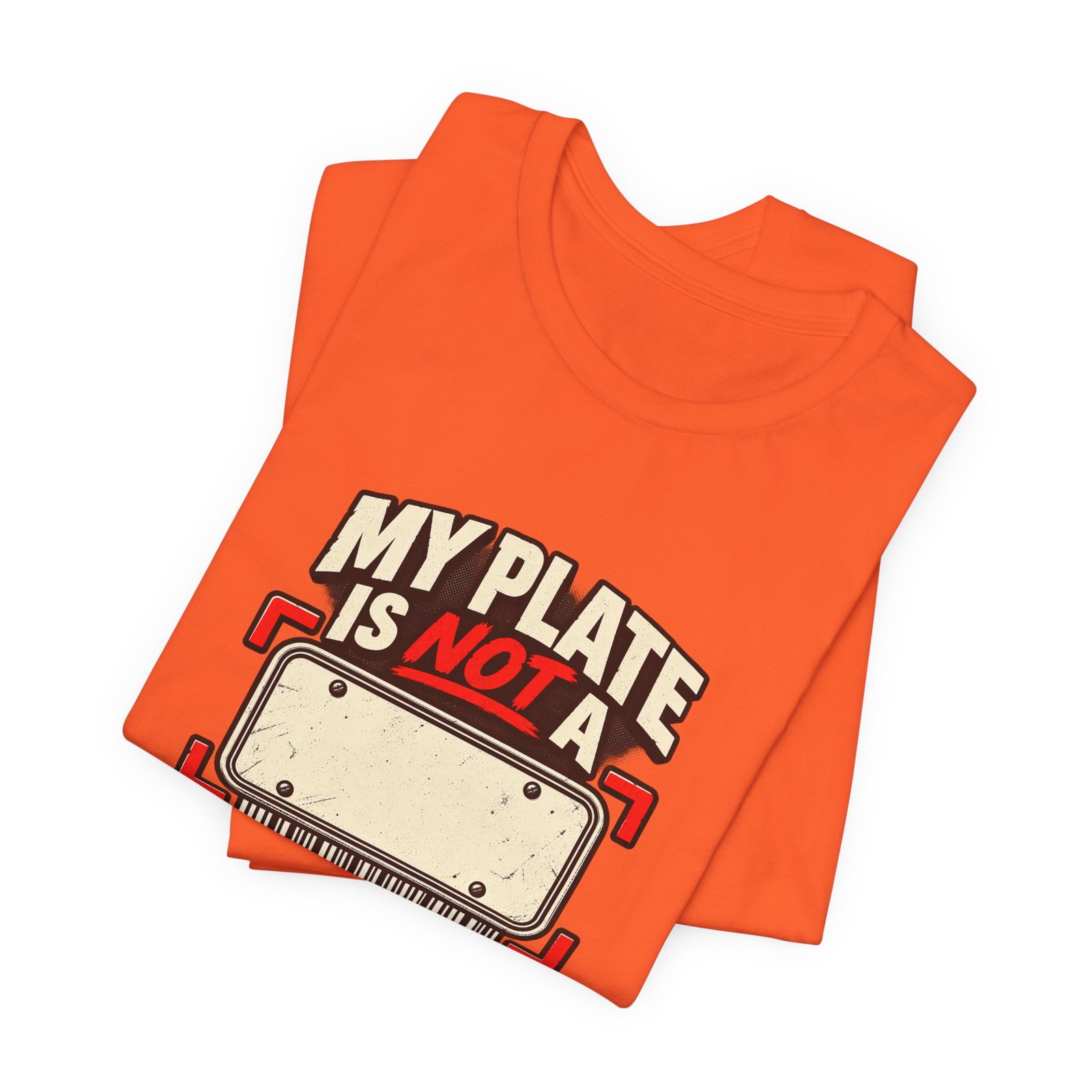 My Plate Is Not A Tracking Number Privacy Graphic - Image 7