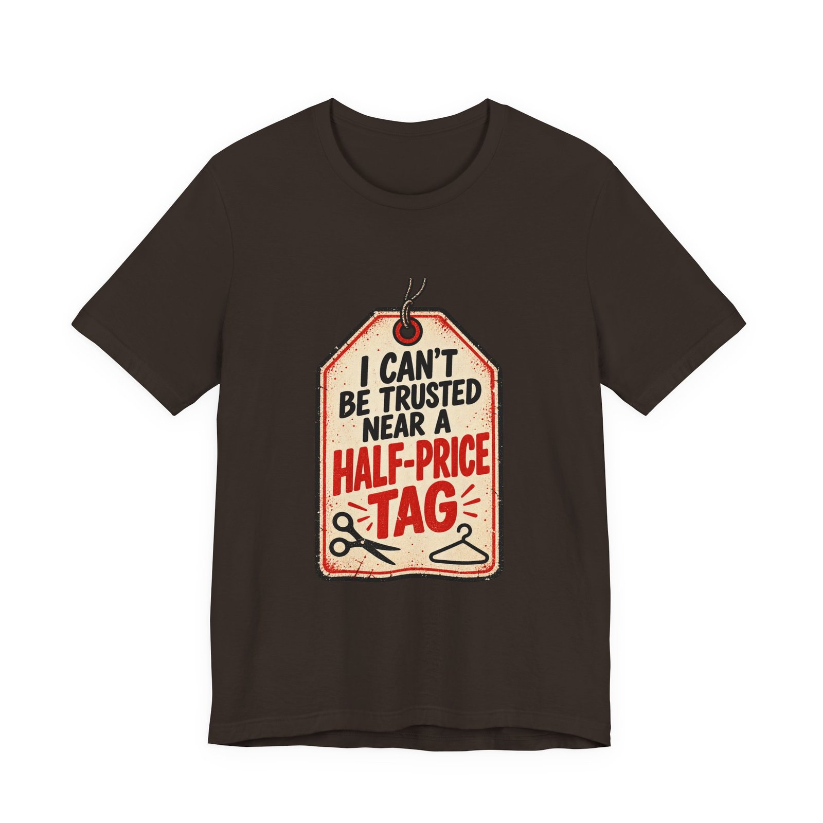 Funny Half Price Tag Bargain Shopping Graphic - Image 9