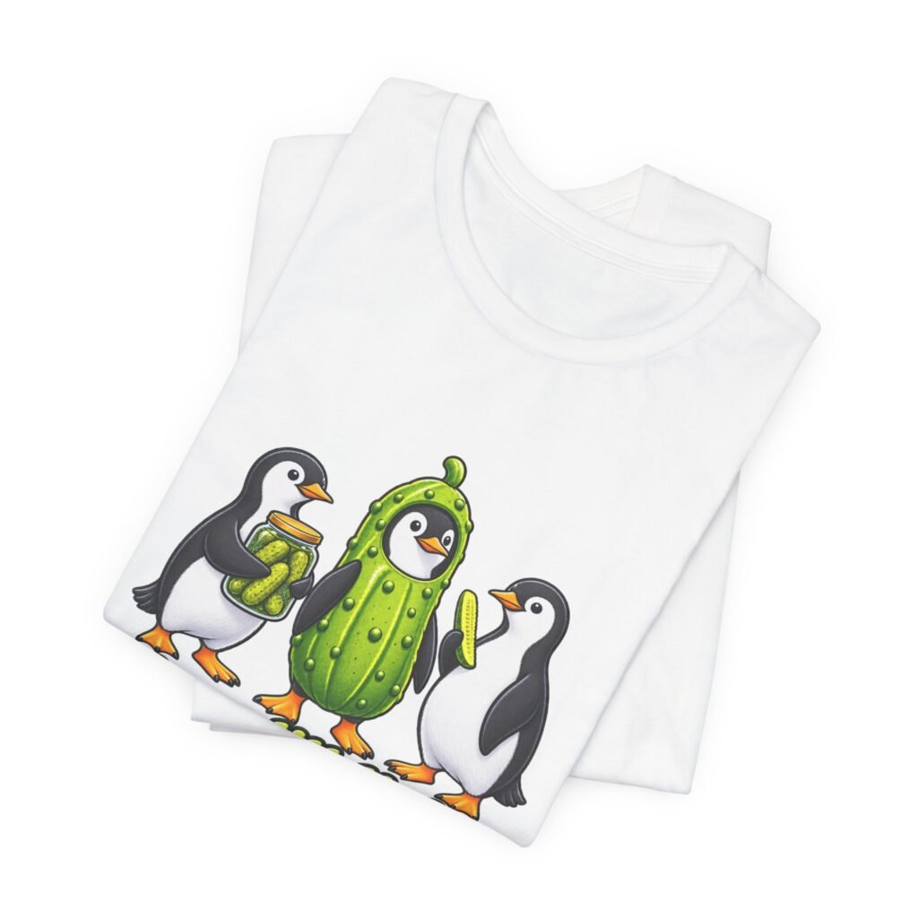 Dill-Light Penguin Pickle Pun