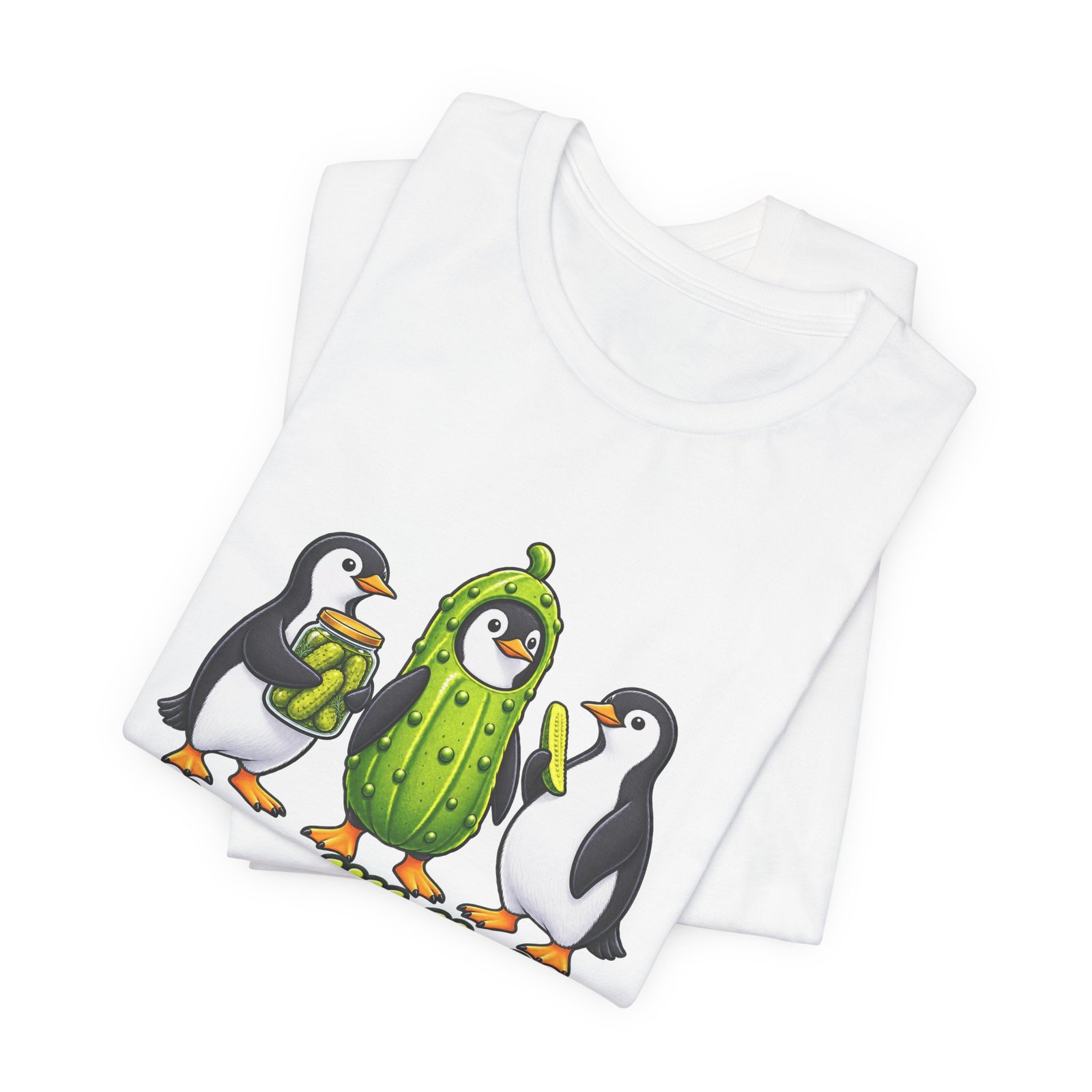 Dill-Light Penguin Pickle Pun - Image 3