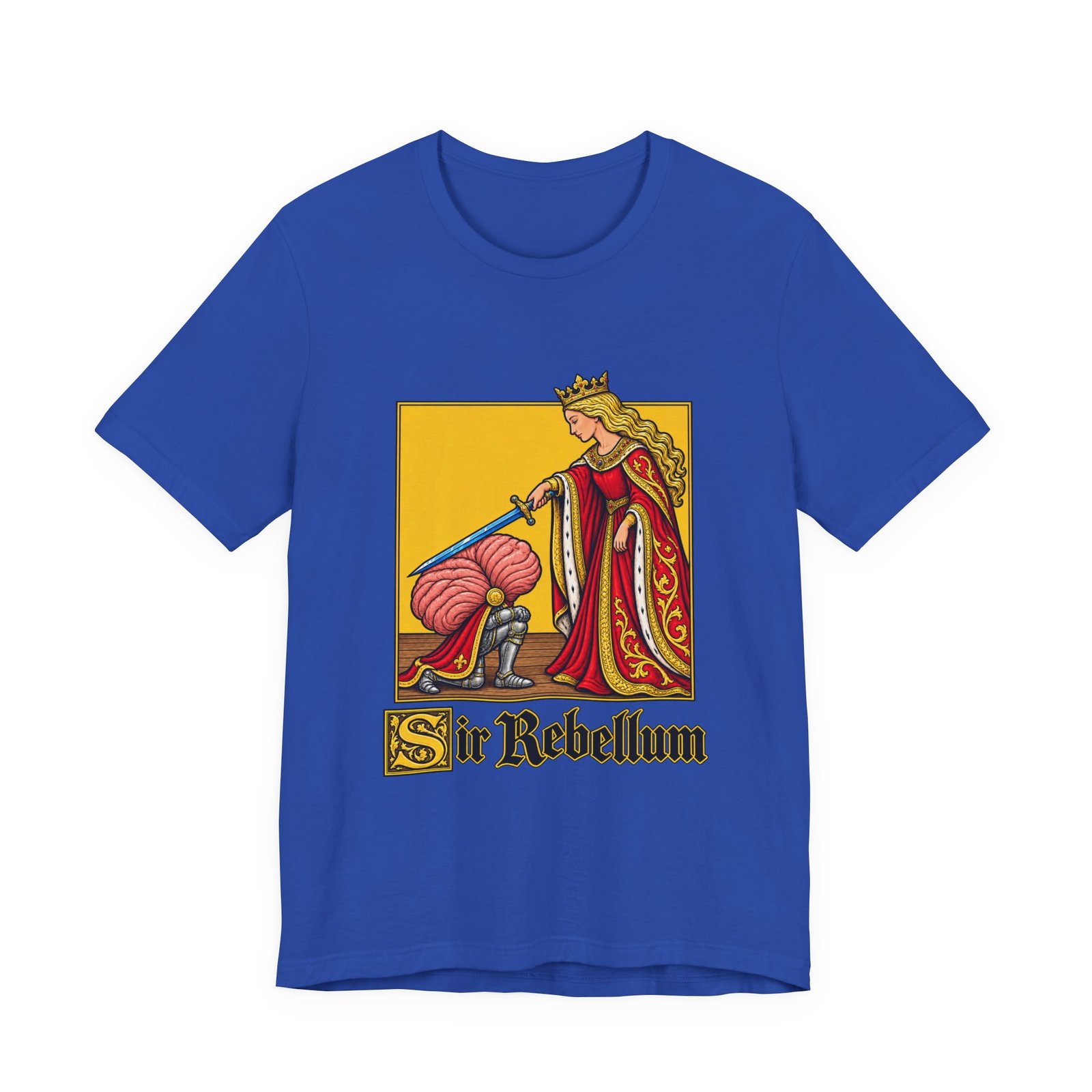 Medieval Cerebellum Knight Anatomy Pun Tee - Image 29