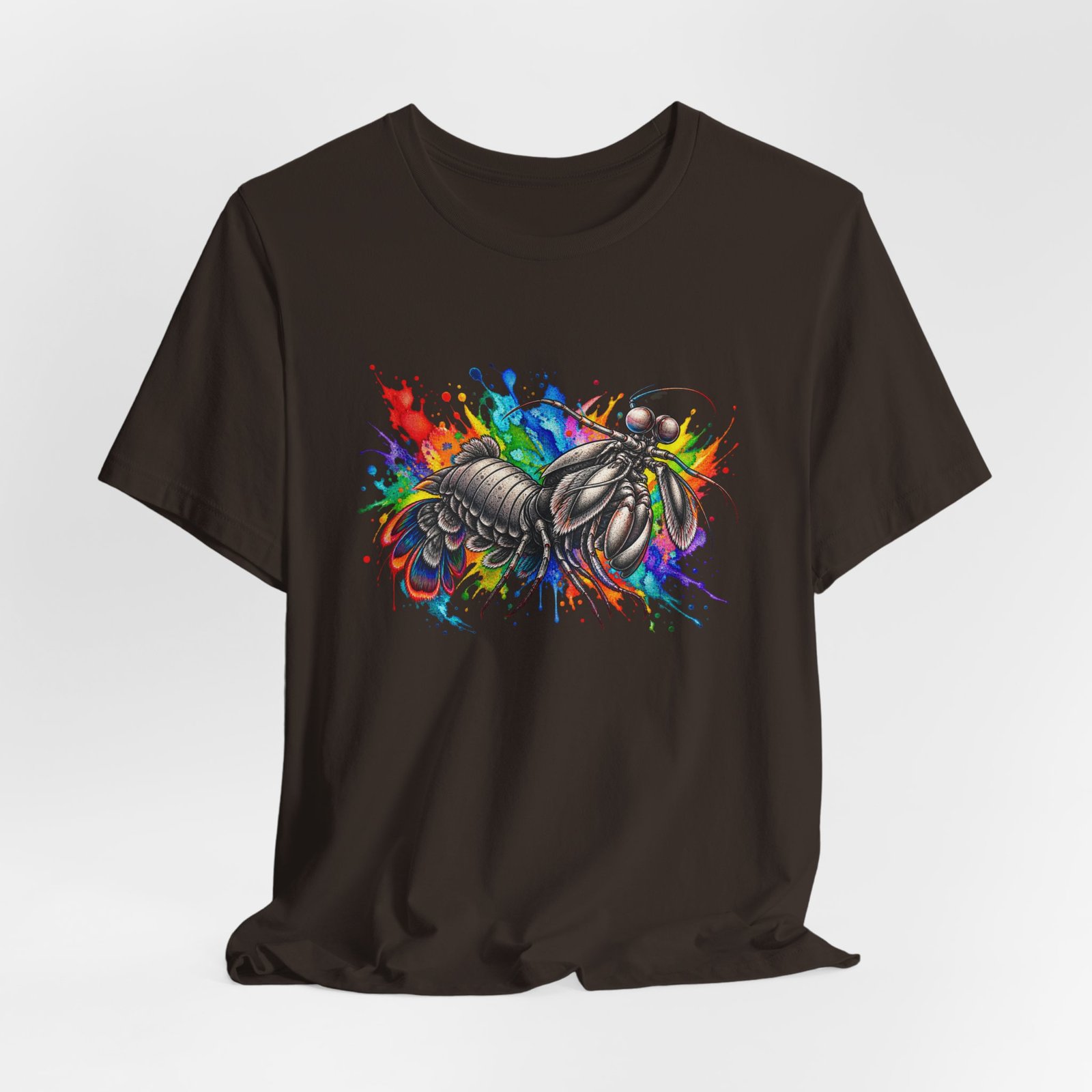 Rainbow Mantis Shrimp Graphic Tee - Image 12