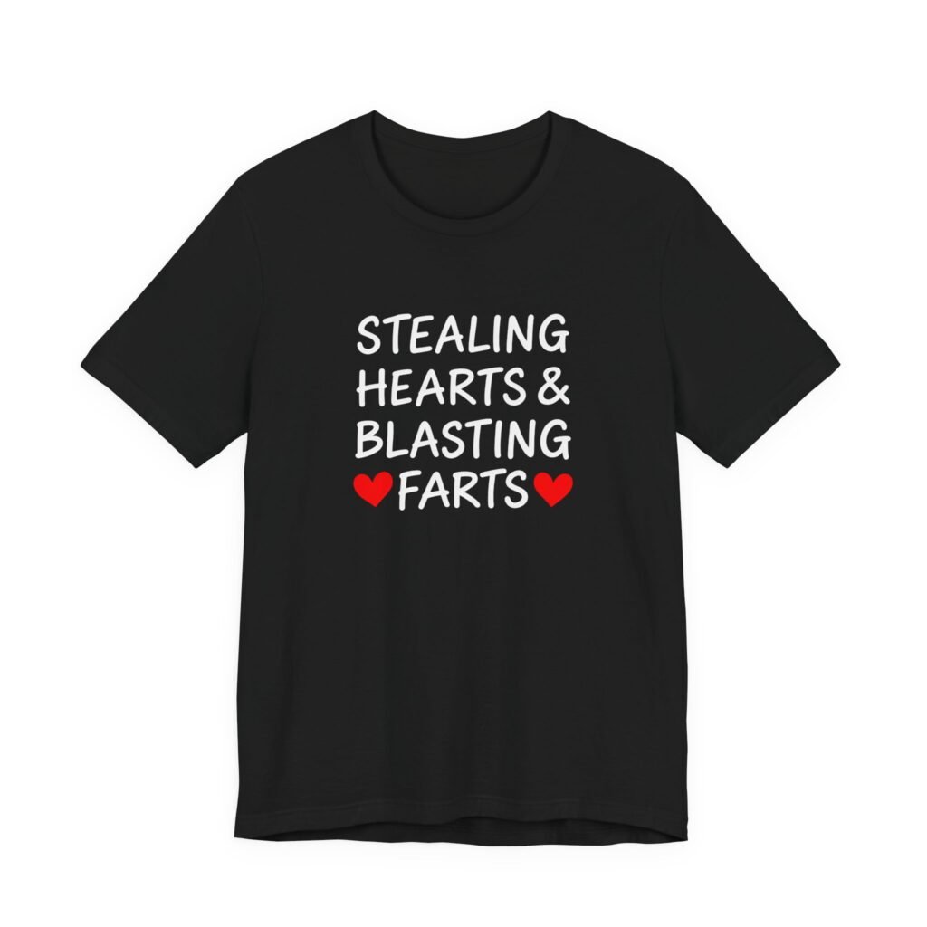 Stealing Hearts Blasting Farts Valentine Humor