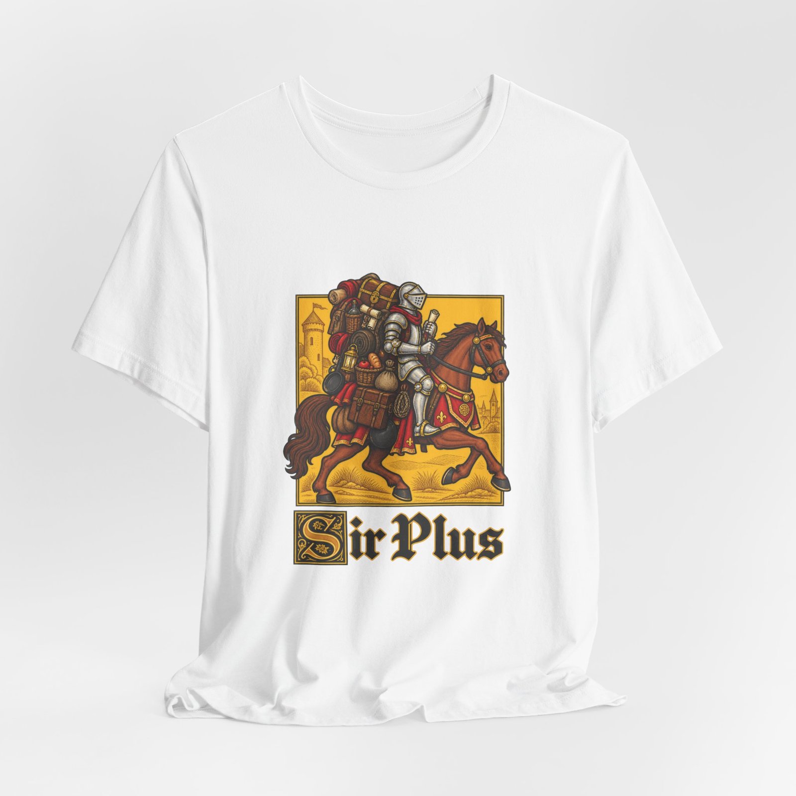 Surplus Knight Medieval Pun Graphic - Image 4
