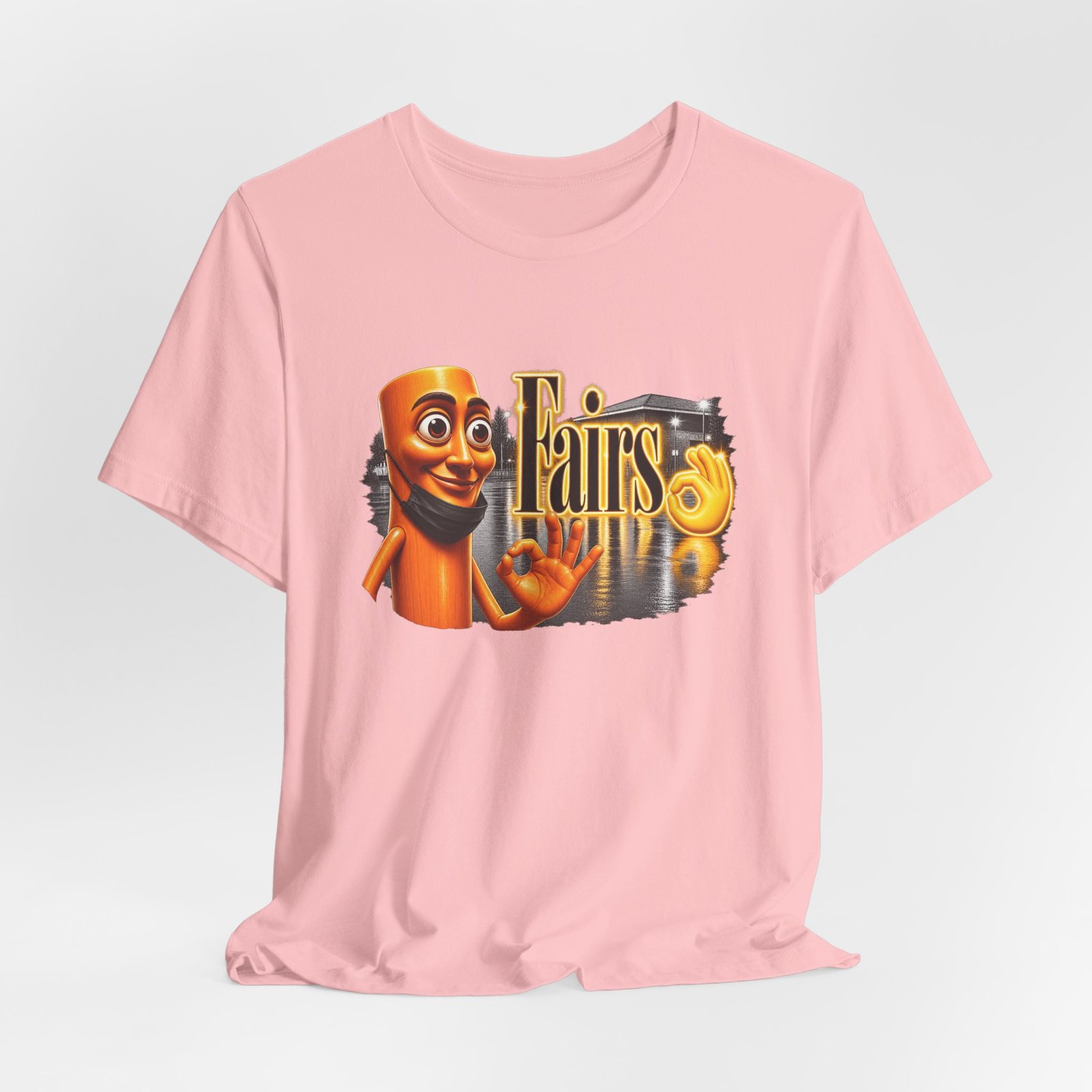 Fairs OK Hand Tung Sahur Brainrot Graphic Tee - Image 44