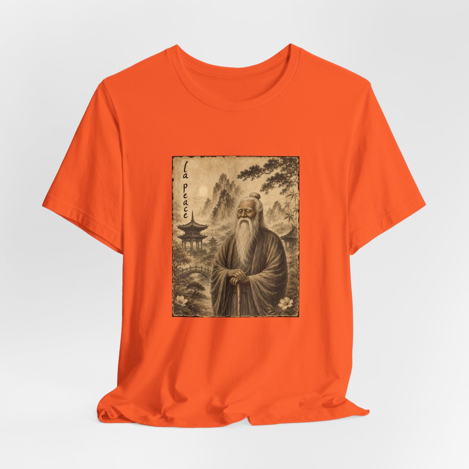 That's La Peace Ancient Chinese Vintage Meme Graphic Tee - Image 8