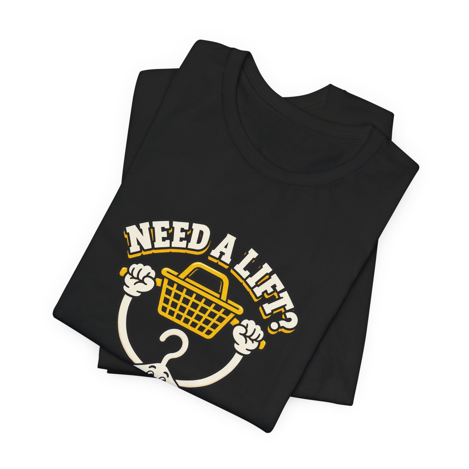 Need A Lift Go Thrift Clothes Hanger Pun - Image 15