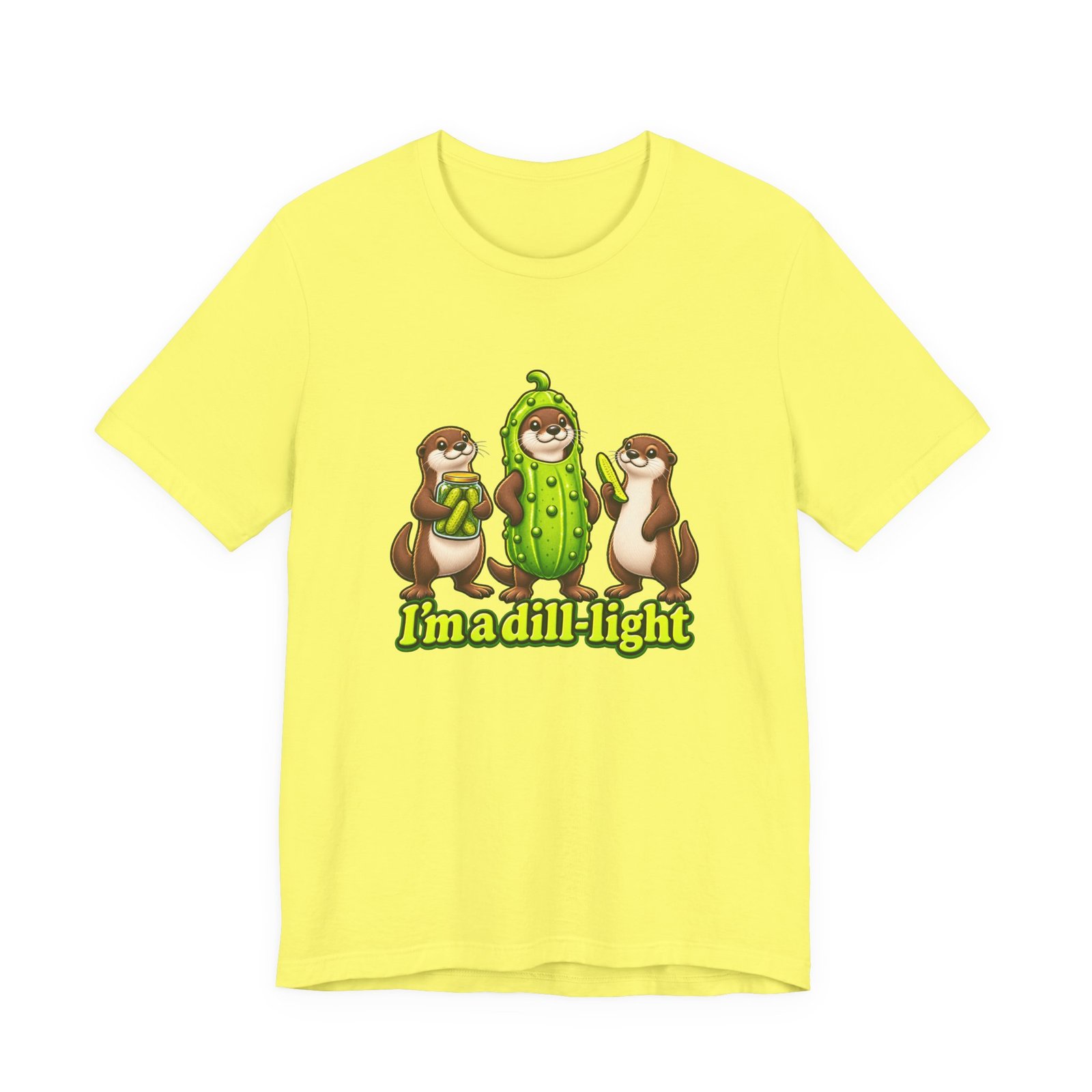 Dill Light Otters Pickle Pun - Image 17
