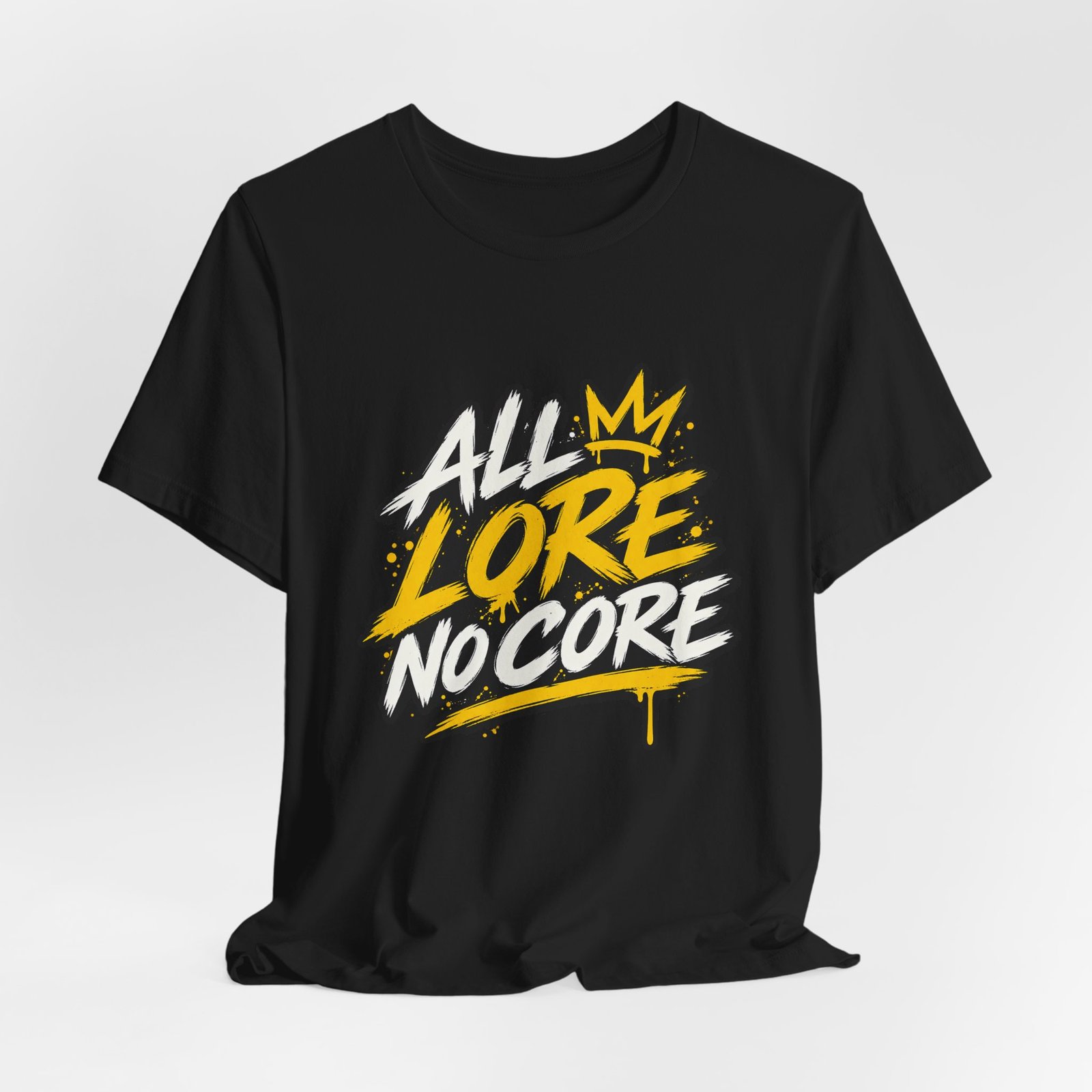All Lore No Core Graffiti Larp Humor Graphic - Image 16