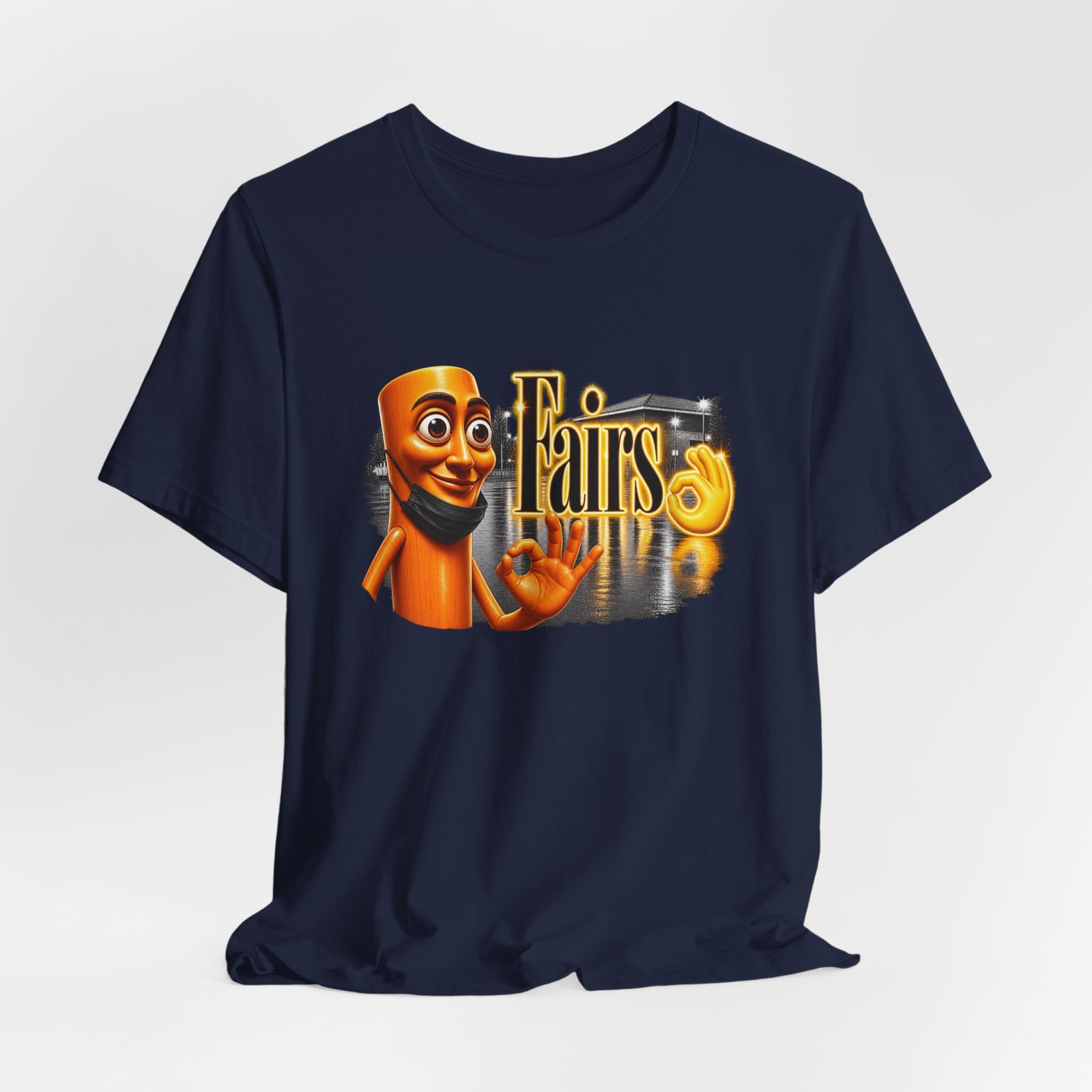Fairs OK Hand Tung Sahur Brainrot Graphic Tee - Image 36