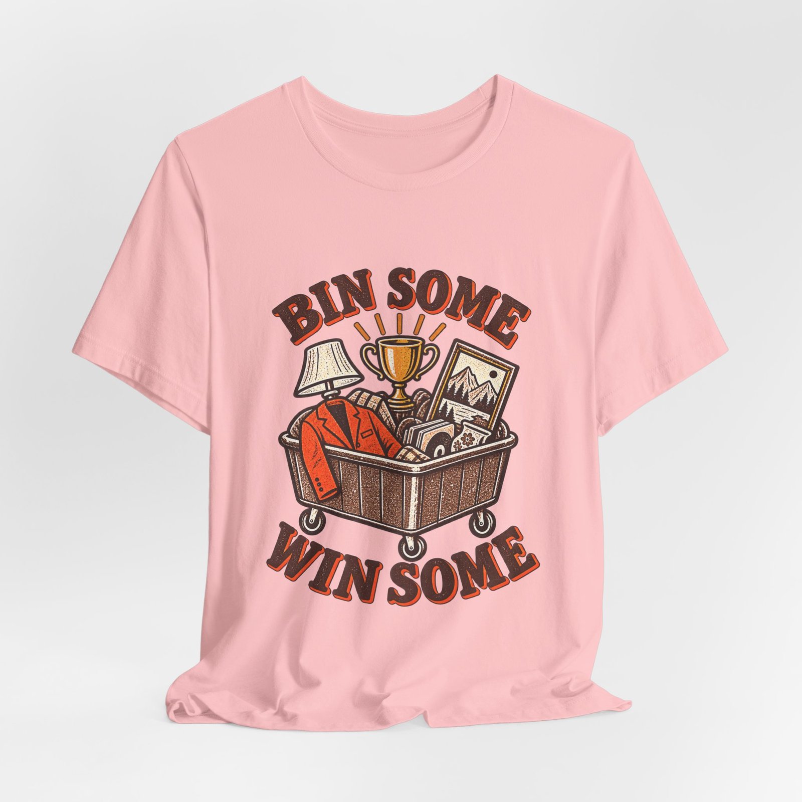 Bin Some Win Some Thrift Humor Graphic Tee - Image 16