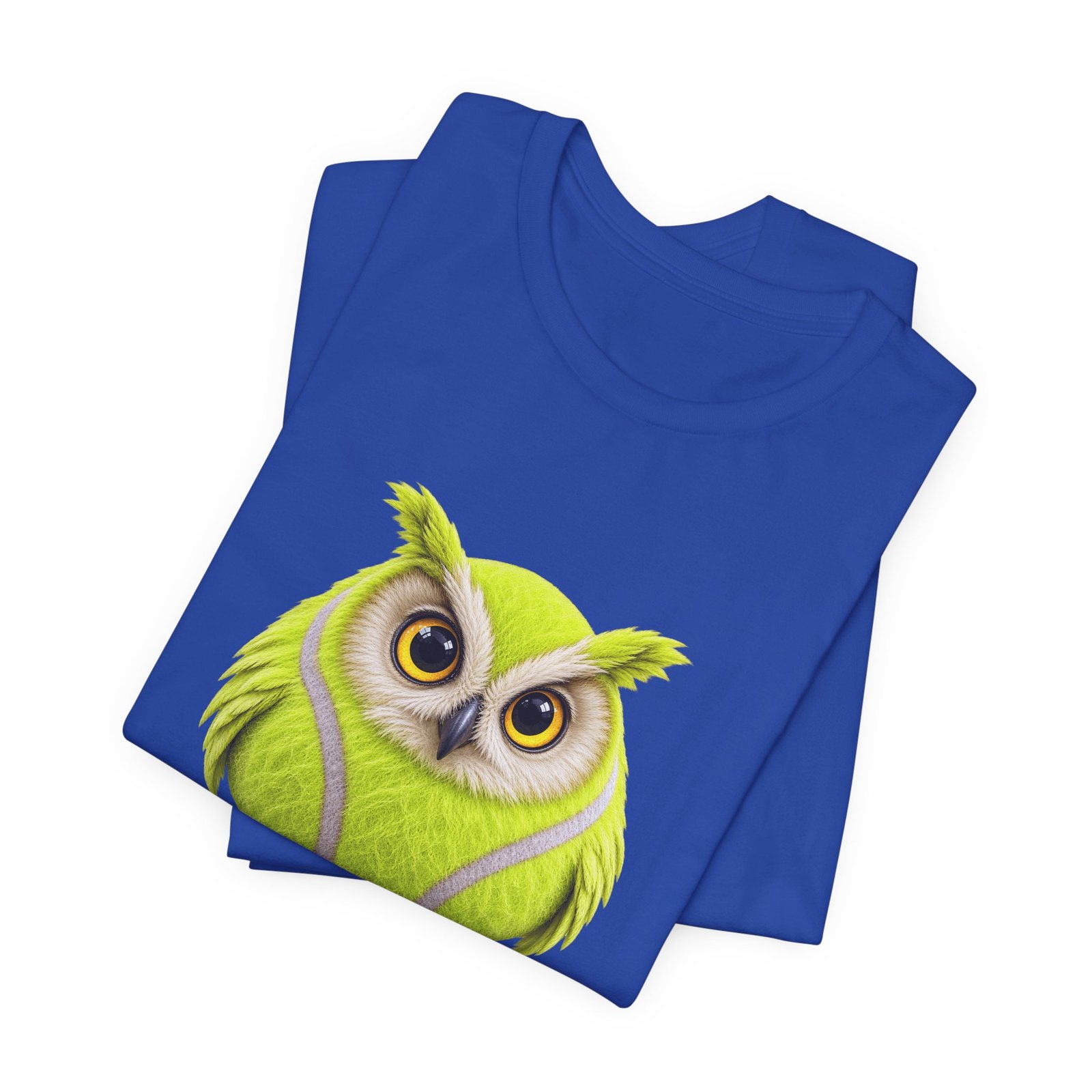 Tennis Ball Owl Meme Graphic Tee - Image 31