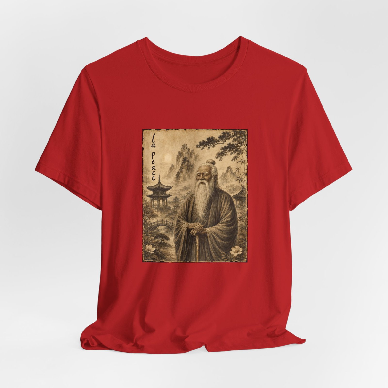 That's La Peace Ancient Chinese Vintage Meme Graphic Tee - Image 48