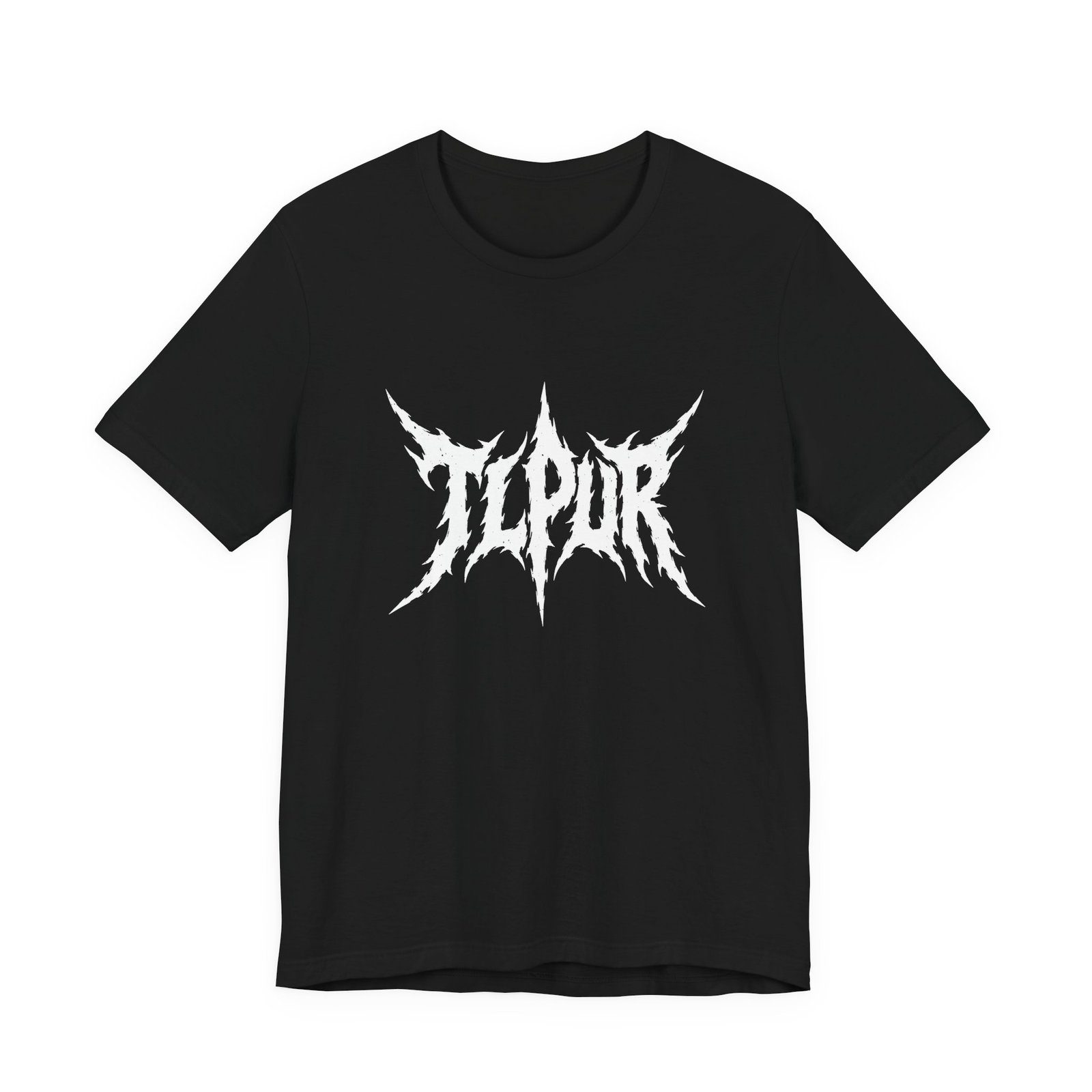 TLPUR Meme Spiked Extreme Music Wordmark Graphic Tee - Image 5