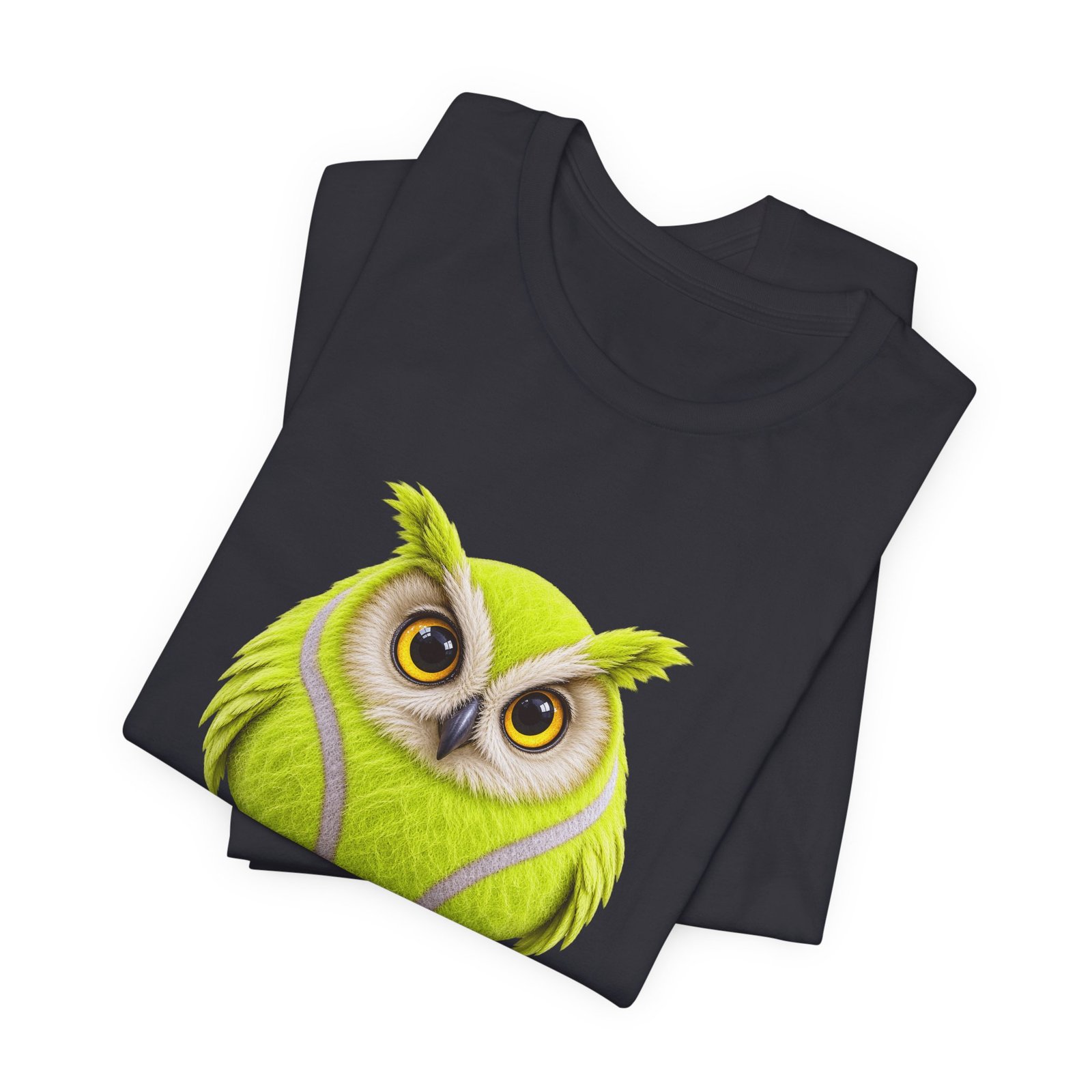 Tennis Ball Owl Meme Graphic Tee - Image 23