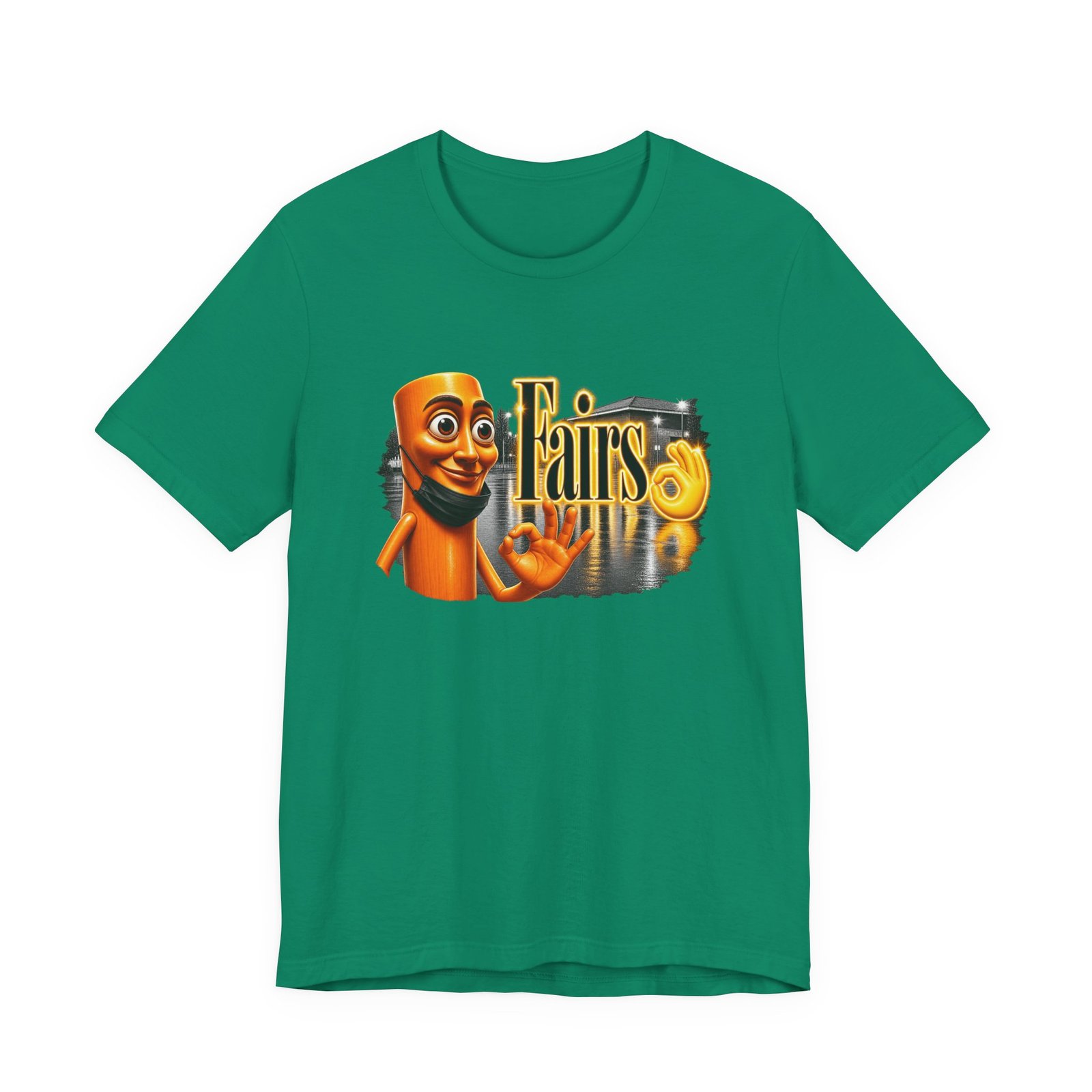 Fairs OK Hand Tung Sahur Brainrot Graphic Tee - Image 25