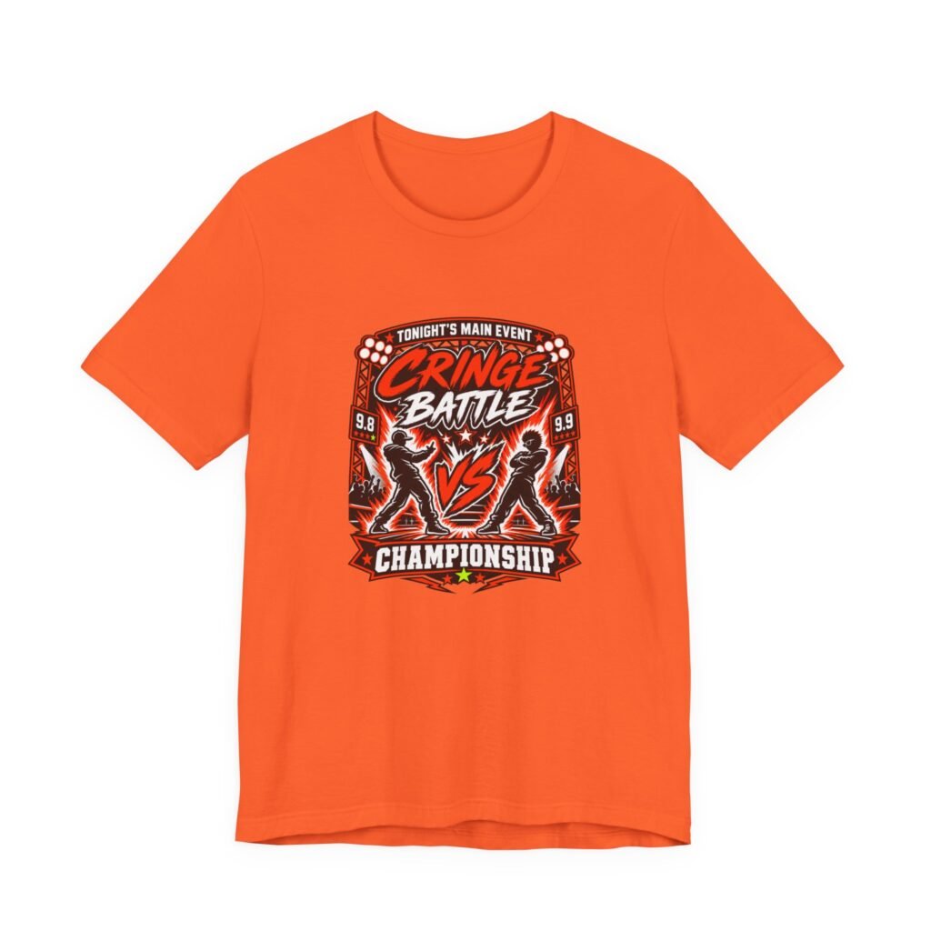 Tonight’s Main Event Cringe Battle Championship Graphic Tee