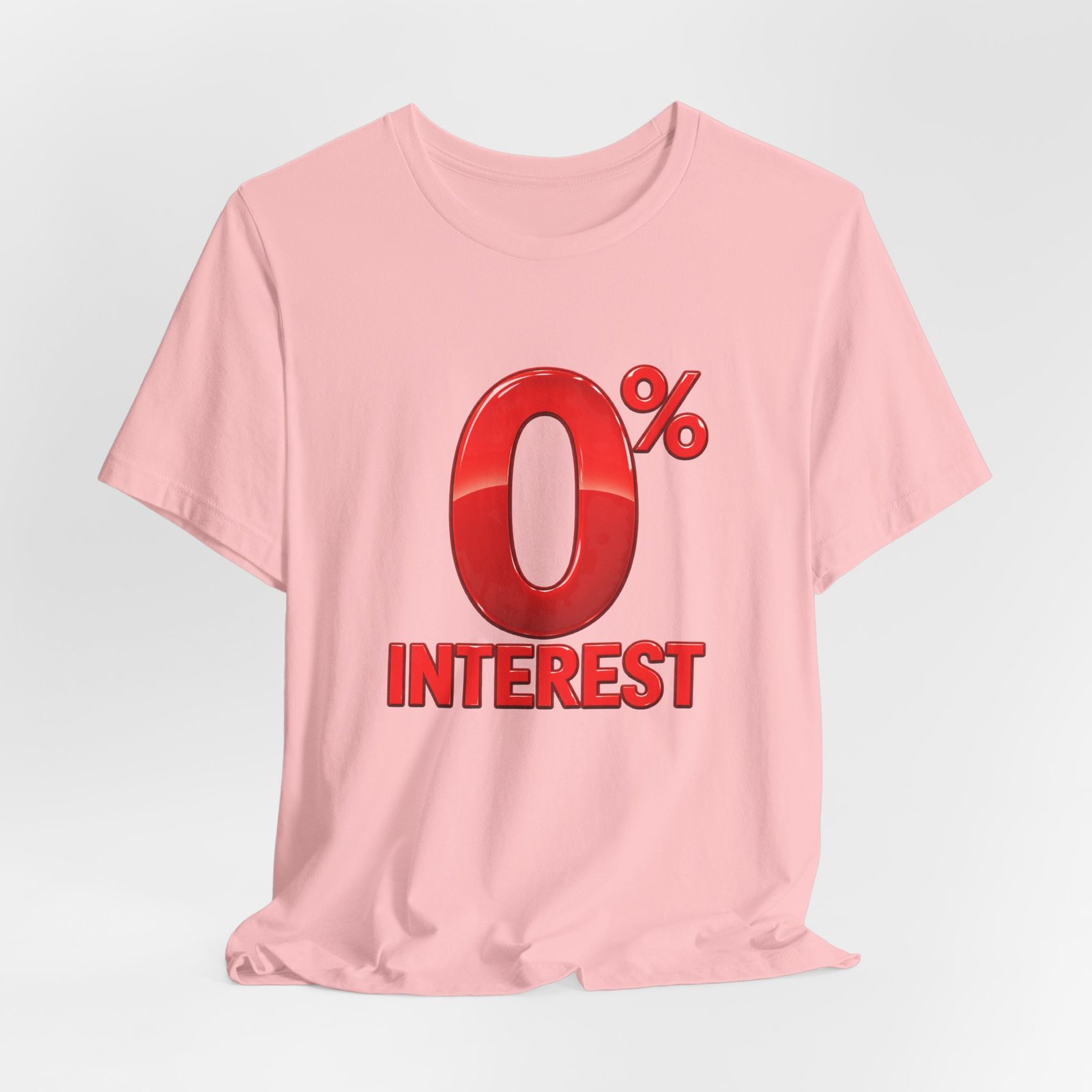 0% Interest Halloween Costume Rejection Joke Graphic Tee - Image 16
