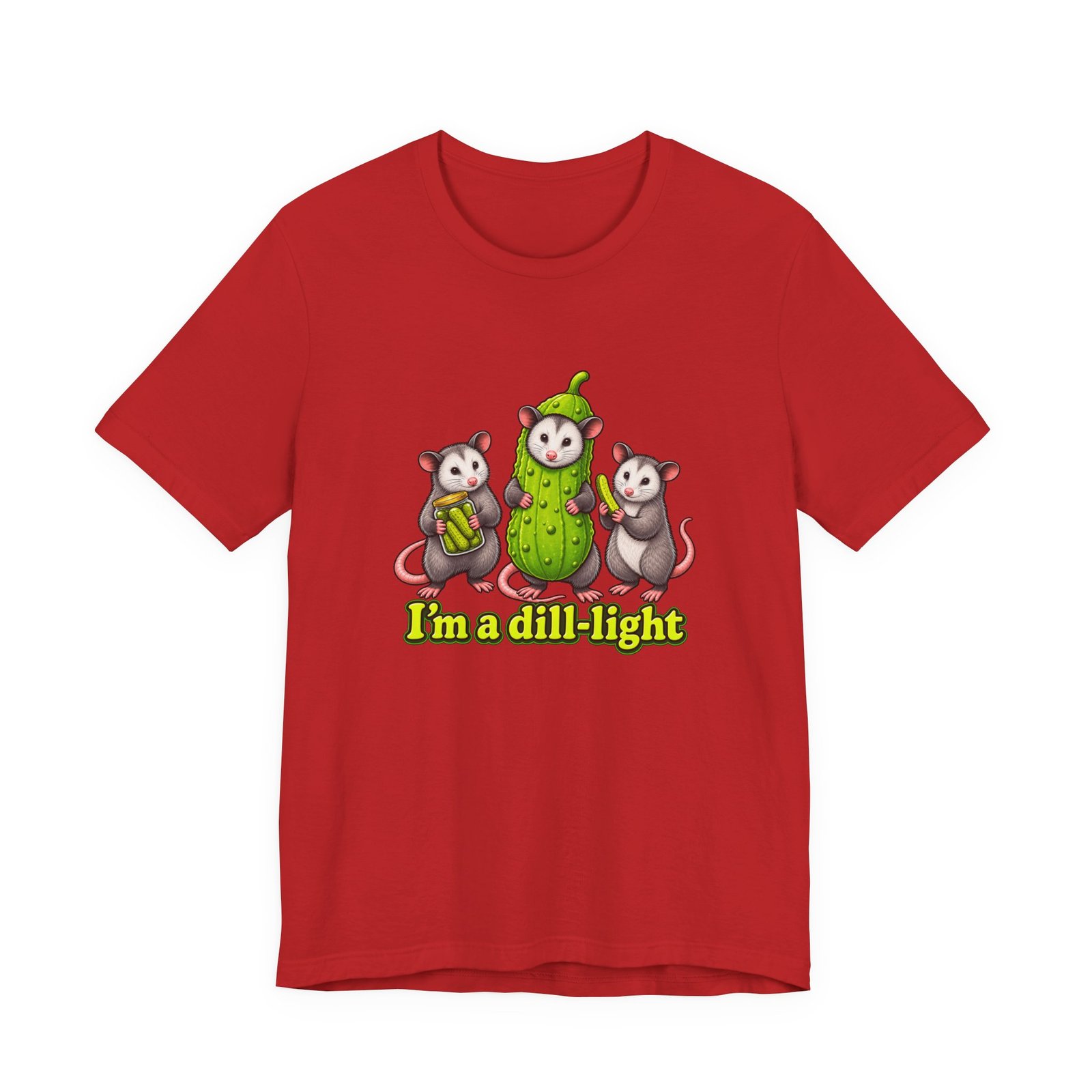 Three Opossums Pickle Pun - Image 45