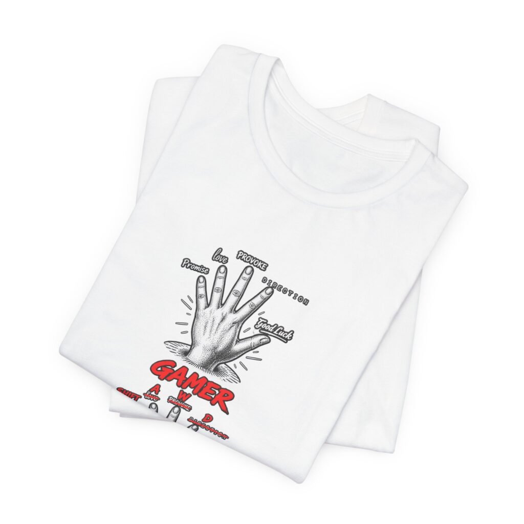 Gamer Hand Controls Graphic Tee