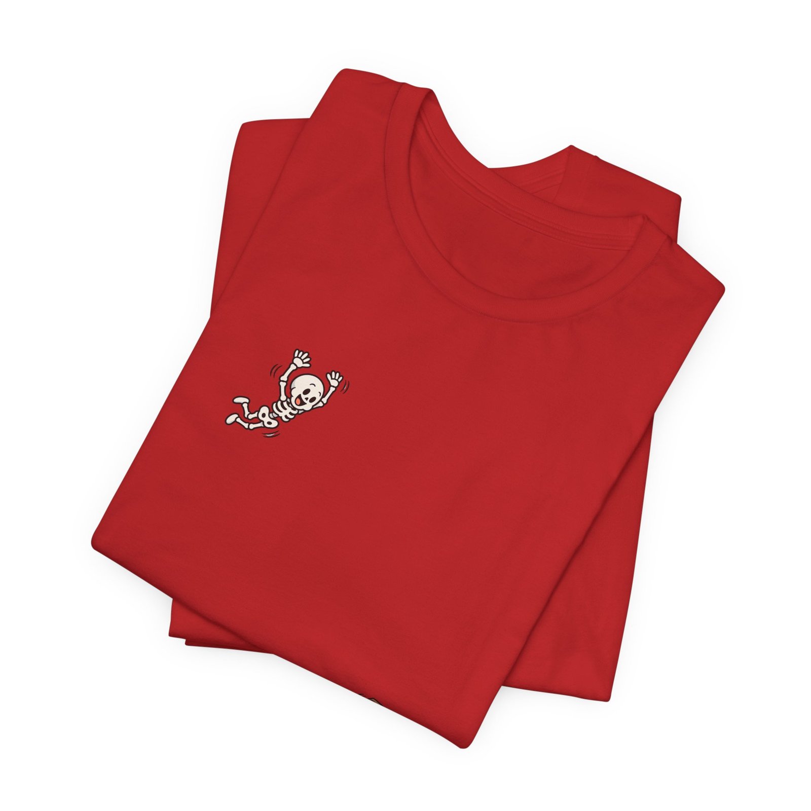 Funny Skeleton Jumping Into Coffin Halloween Humor Graphic Tee - Image 31
