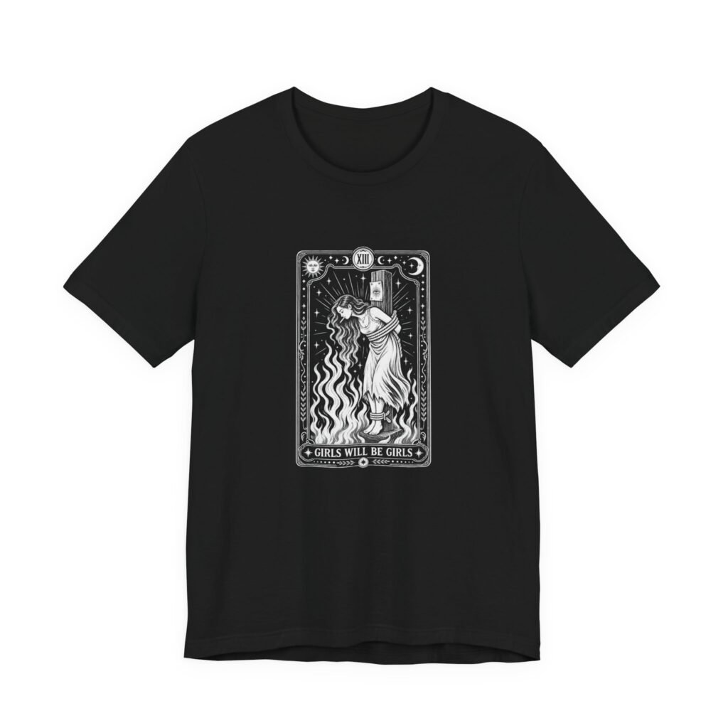 Girls Will Be Girls Tarot Graphic Tee