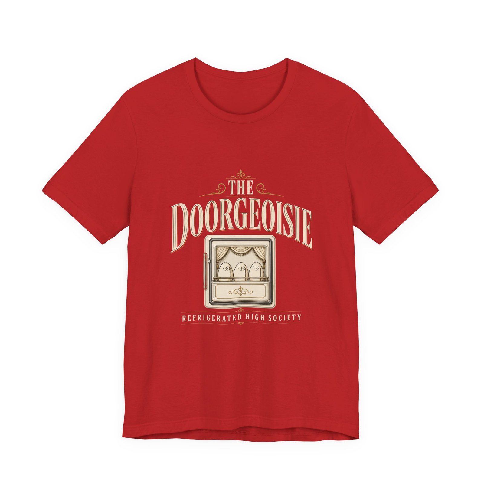 The Doorgeoisie Refrigerated Egg Society Humor Graphic Tee - Image 29
