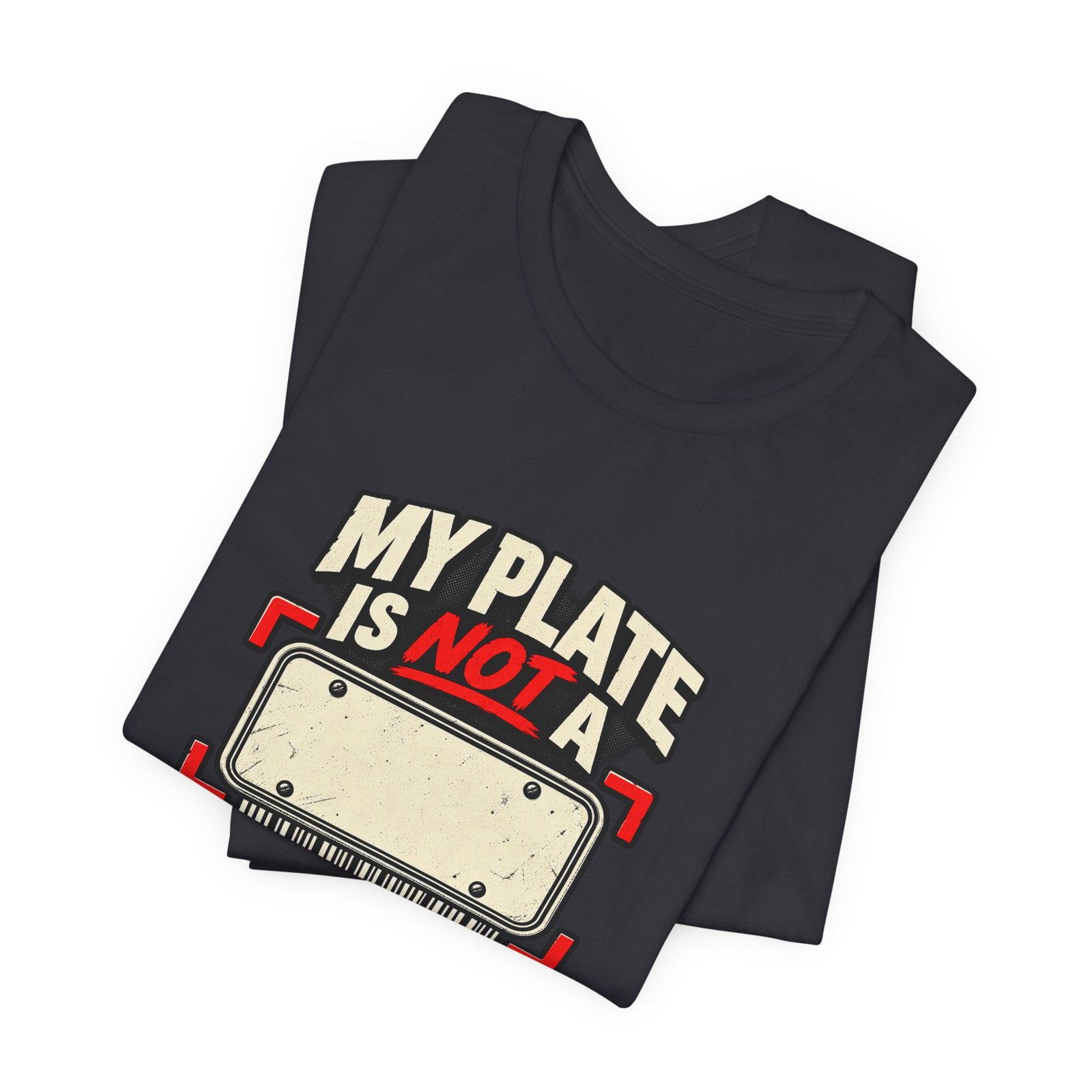 My Plate Is Not A Tracking Number Privacy Graphic - Image 23