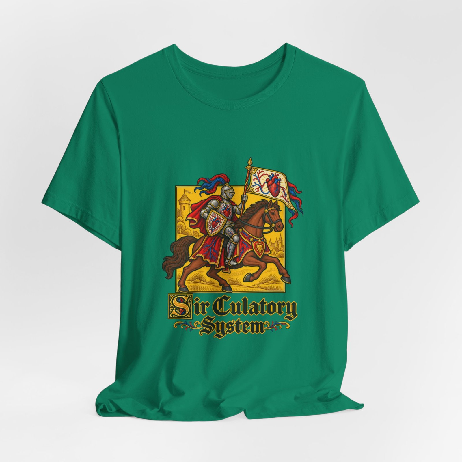 Sir Culatory System Medieval Knight Anatomy Pun - Image 28