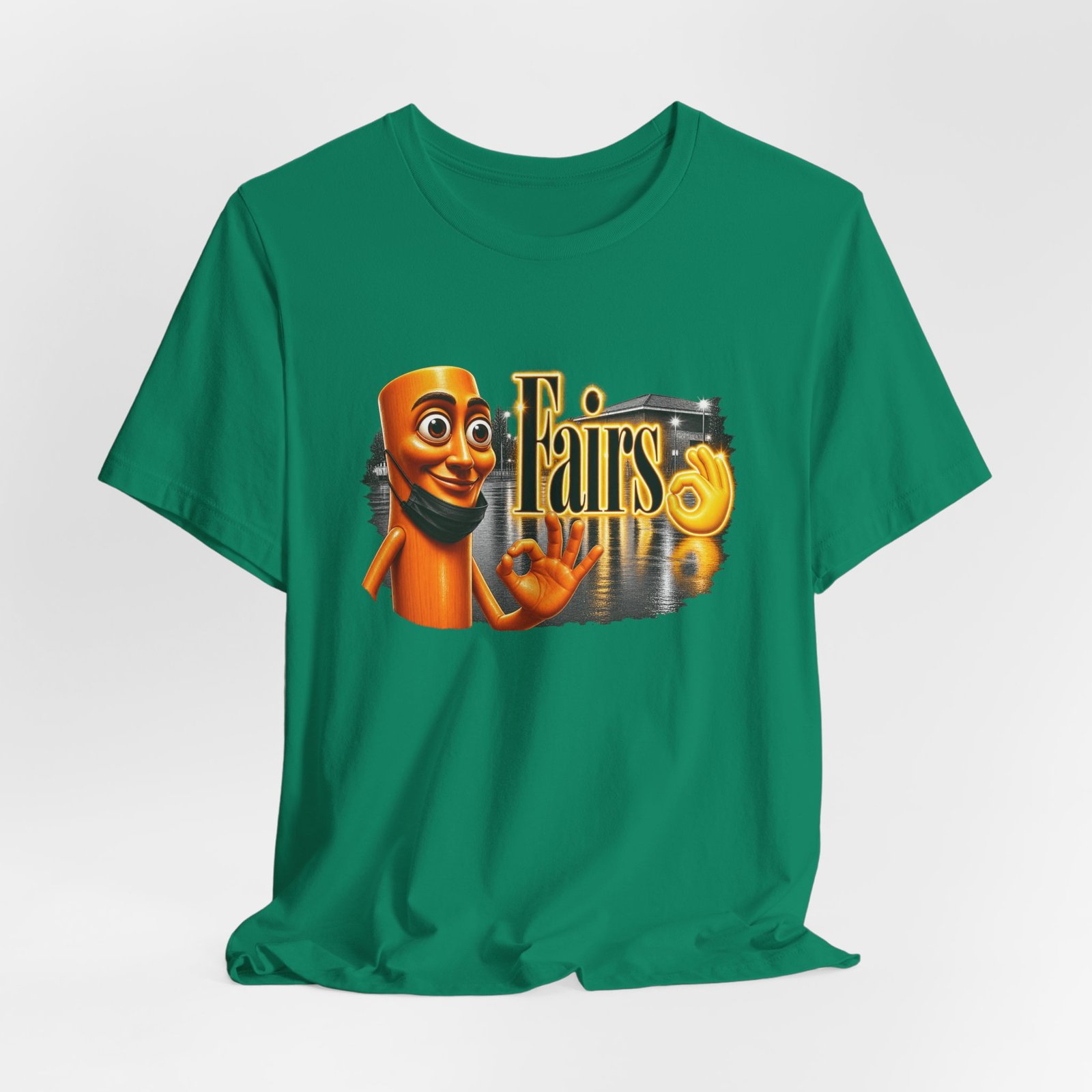 Fairs OK Hand Tung Sahur Brainrot Graphic Tee - Image 28