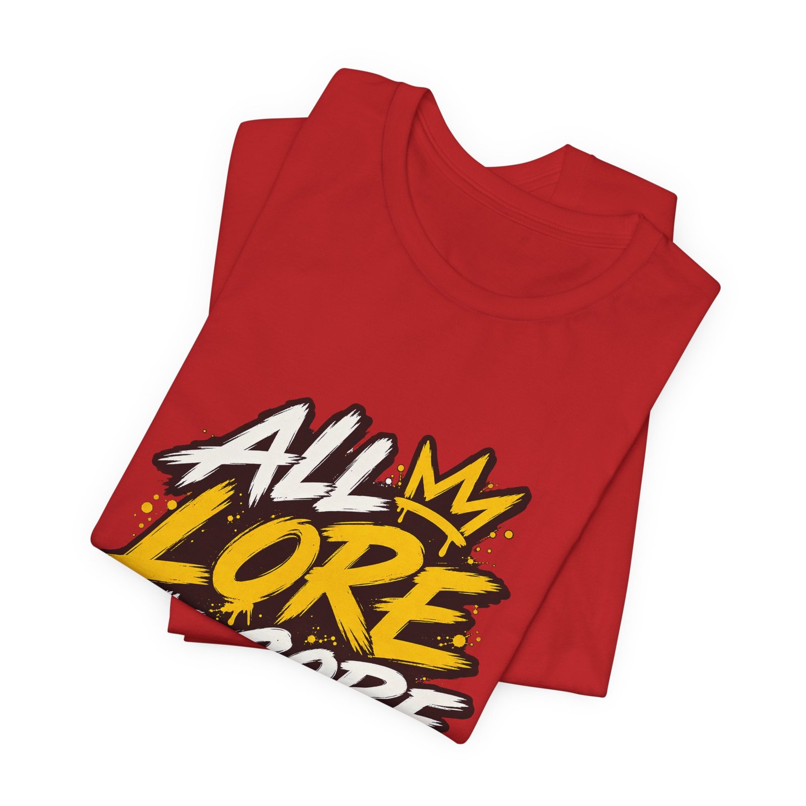 All Lore No Core Graffiti Larp Humor Graphic - Image 47