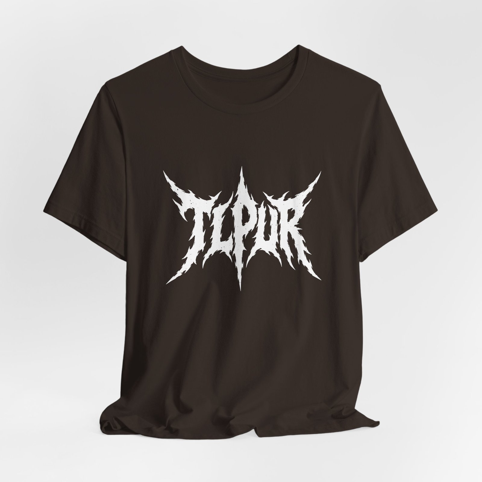 TLPUR Meme Spiked Extreme Music Wordmark Graphic Tee - Image 4