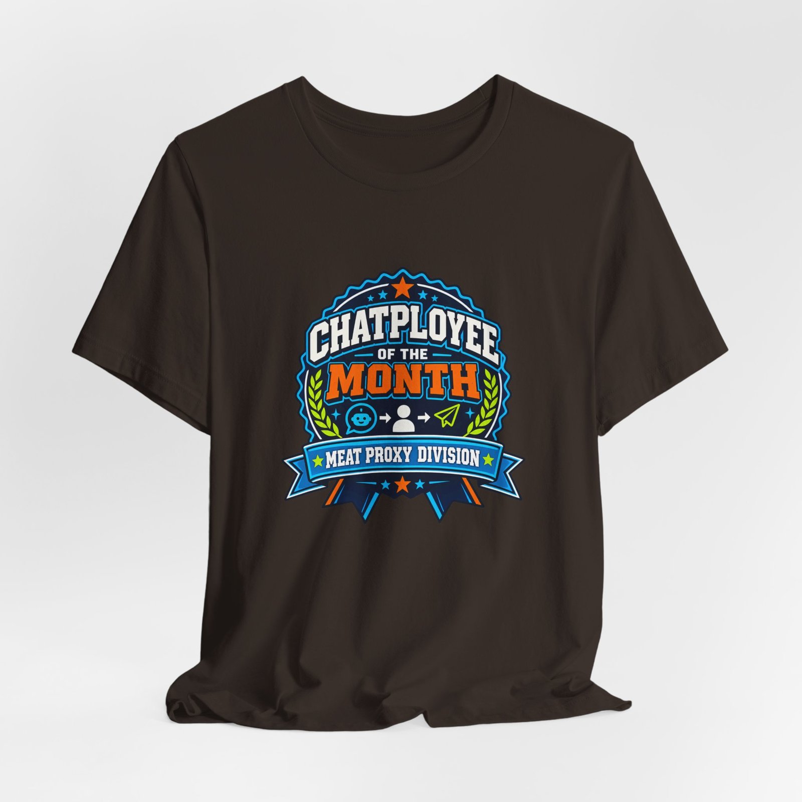 Chatployee Of Month Graphic Tee - Image 4