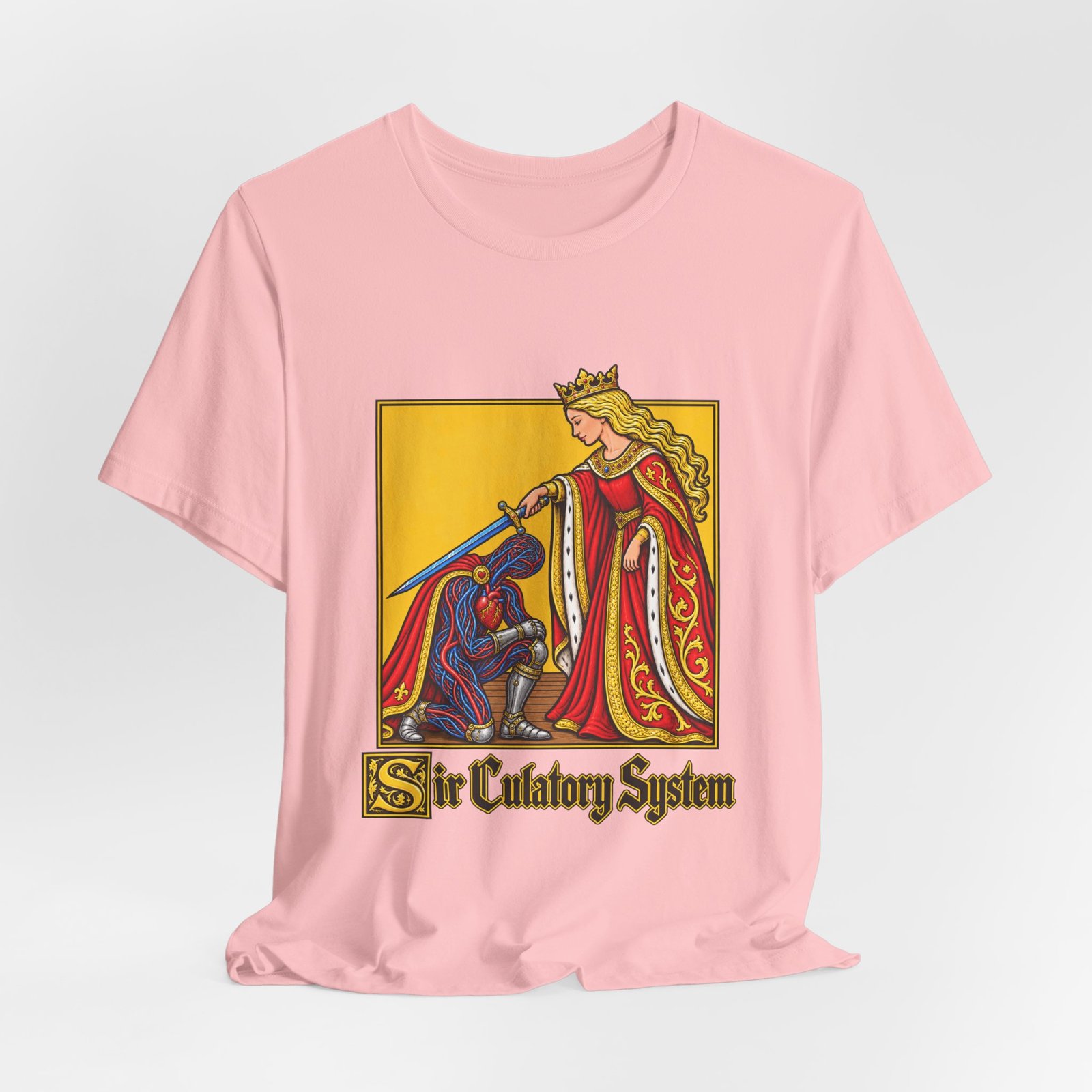 Sir Culatory System Funny Circulatory Anatomy Pun Graphic Tee - Image 44
