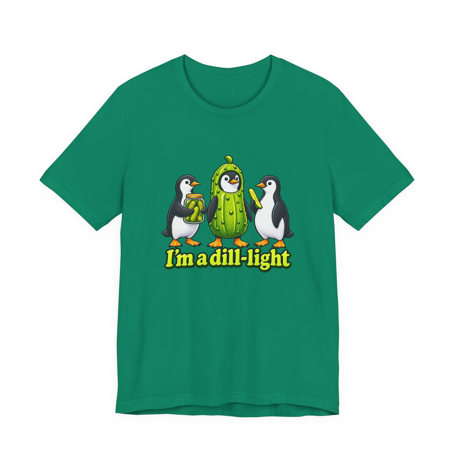 Dill-Light Penguin Pickle Pun - Image 25