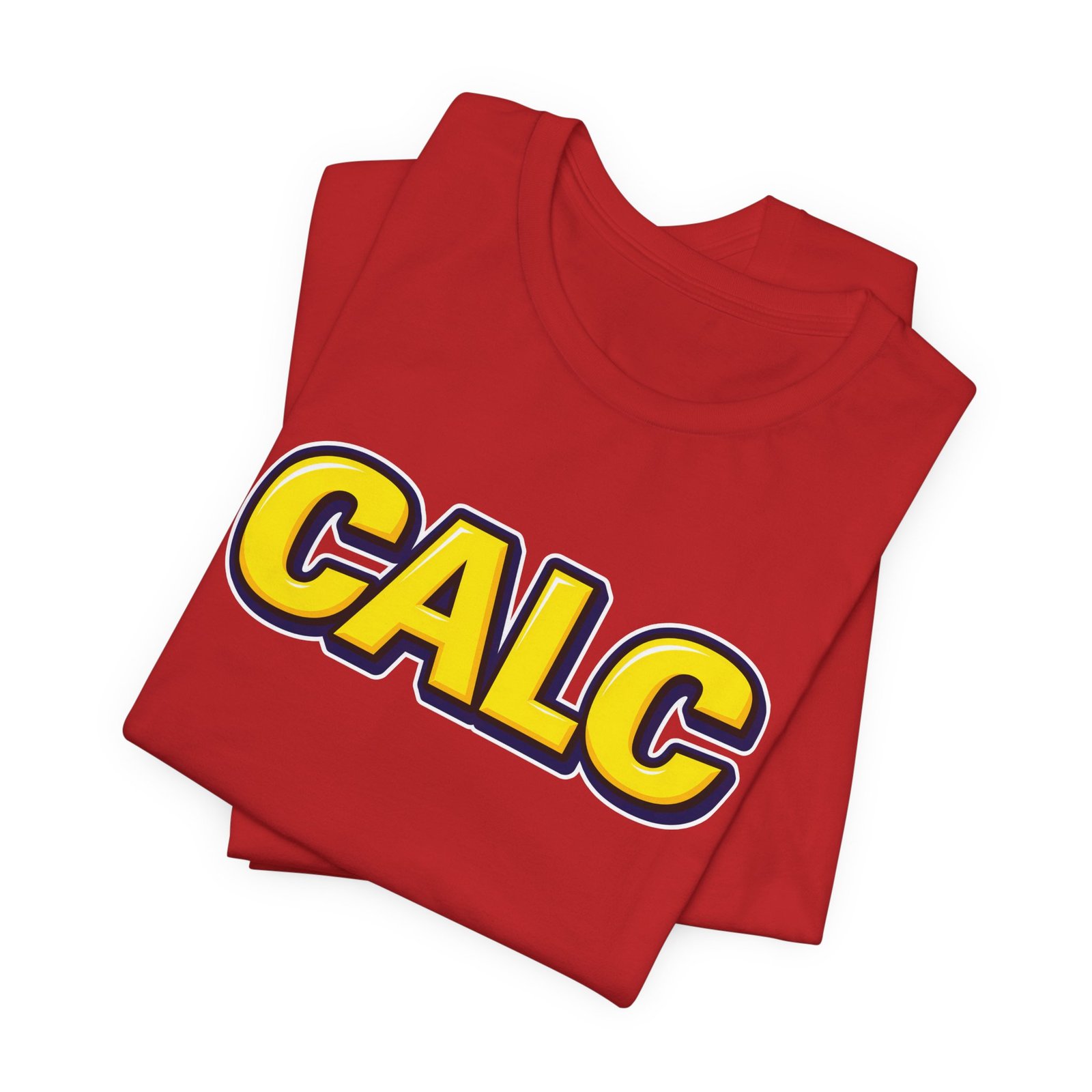 CALC Gaming Slang Math Meme Graphic Tee - Image 47