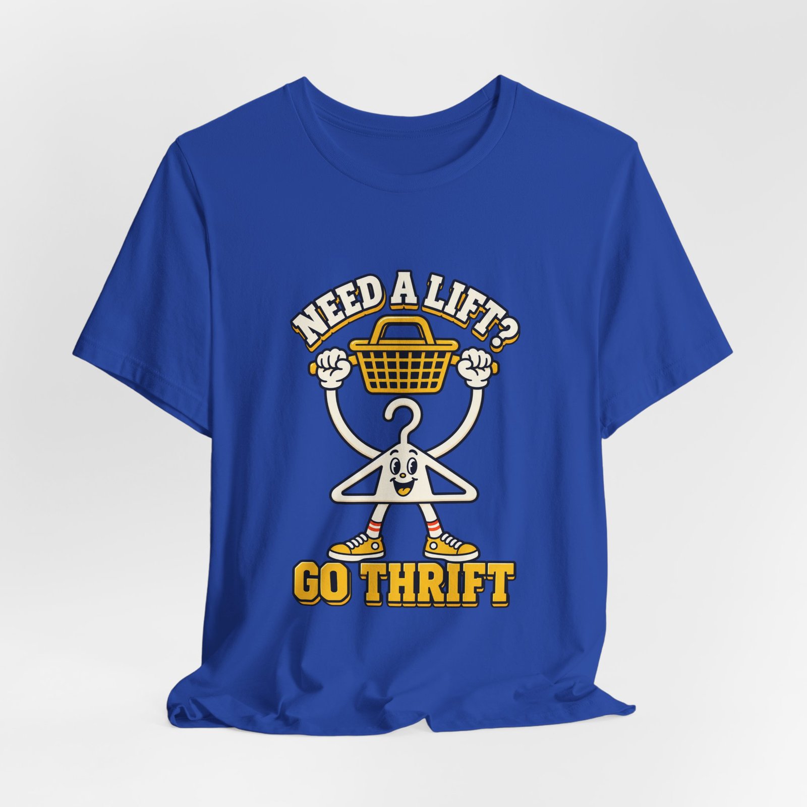 Need A Lift Go Thrift Clothes Hanger Pun - Image 32