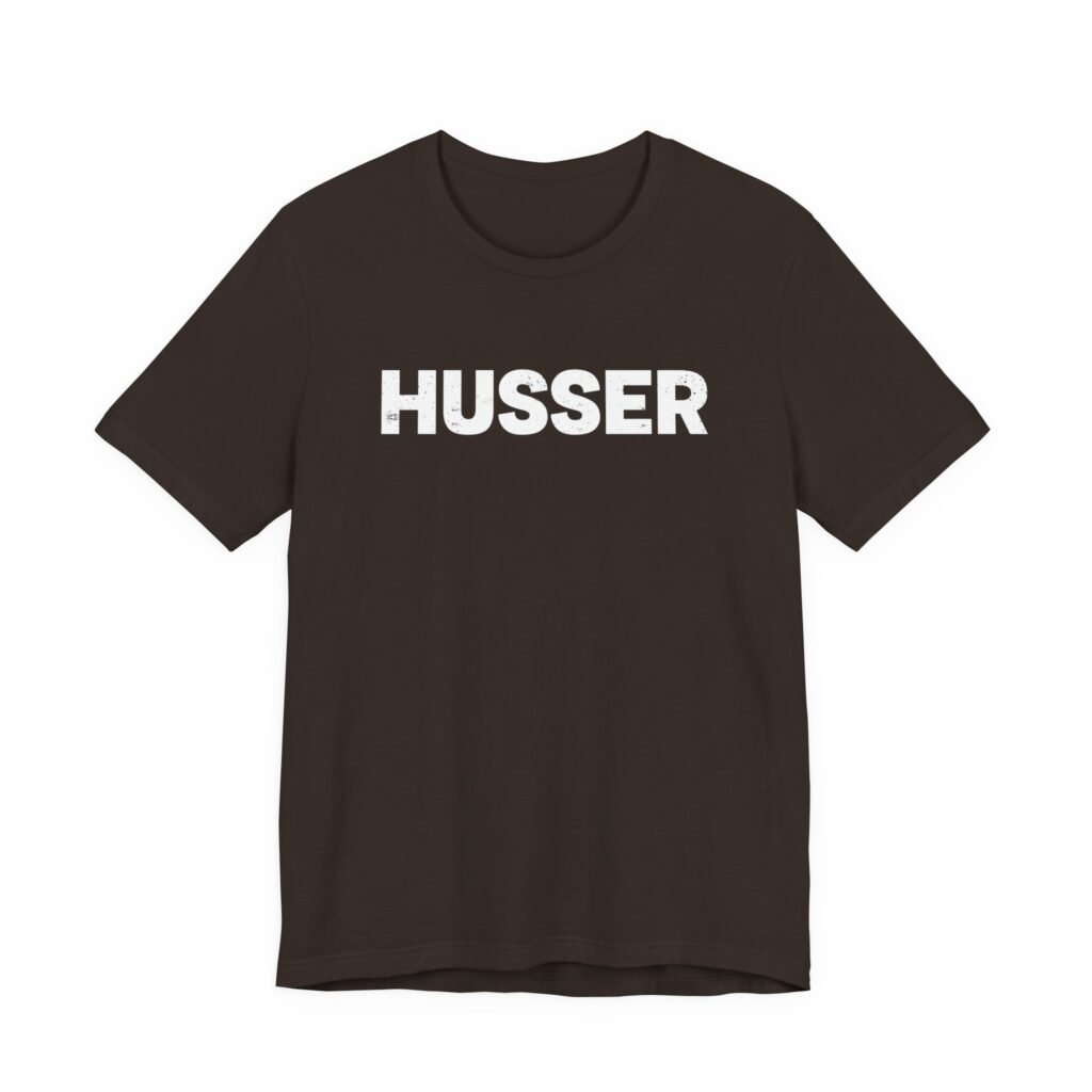 Husser Bold Word Meme Huss Valley Graphic Tee