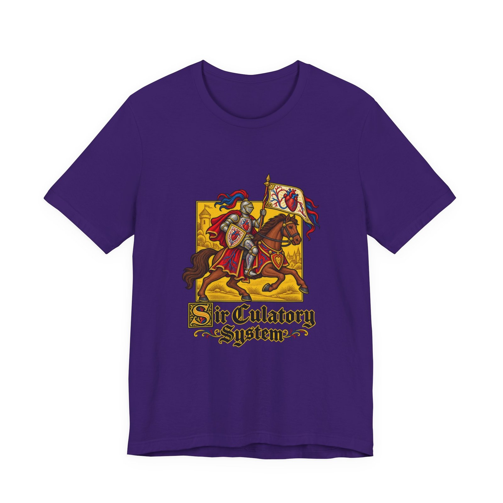 Sir Culatory System Medieval Knight Anatomy Pun - Image 37
