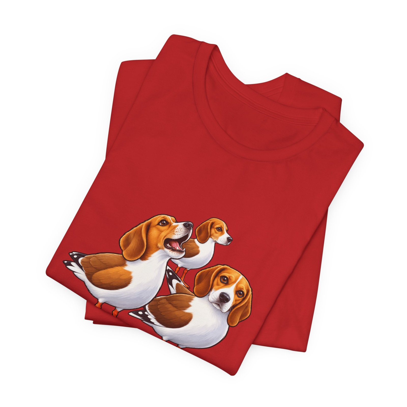 Beagulls Funny Beagle Seagull Pun Hybrid Birds Graphic Tee - Image 47