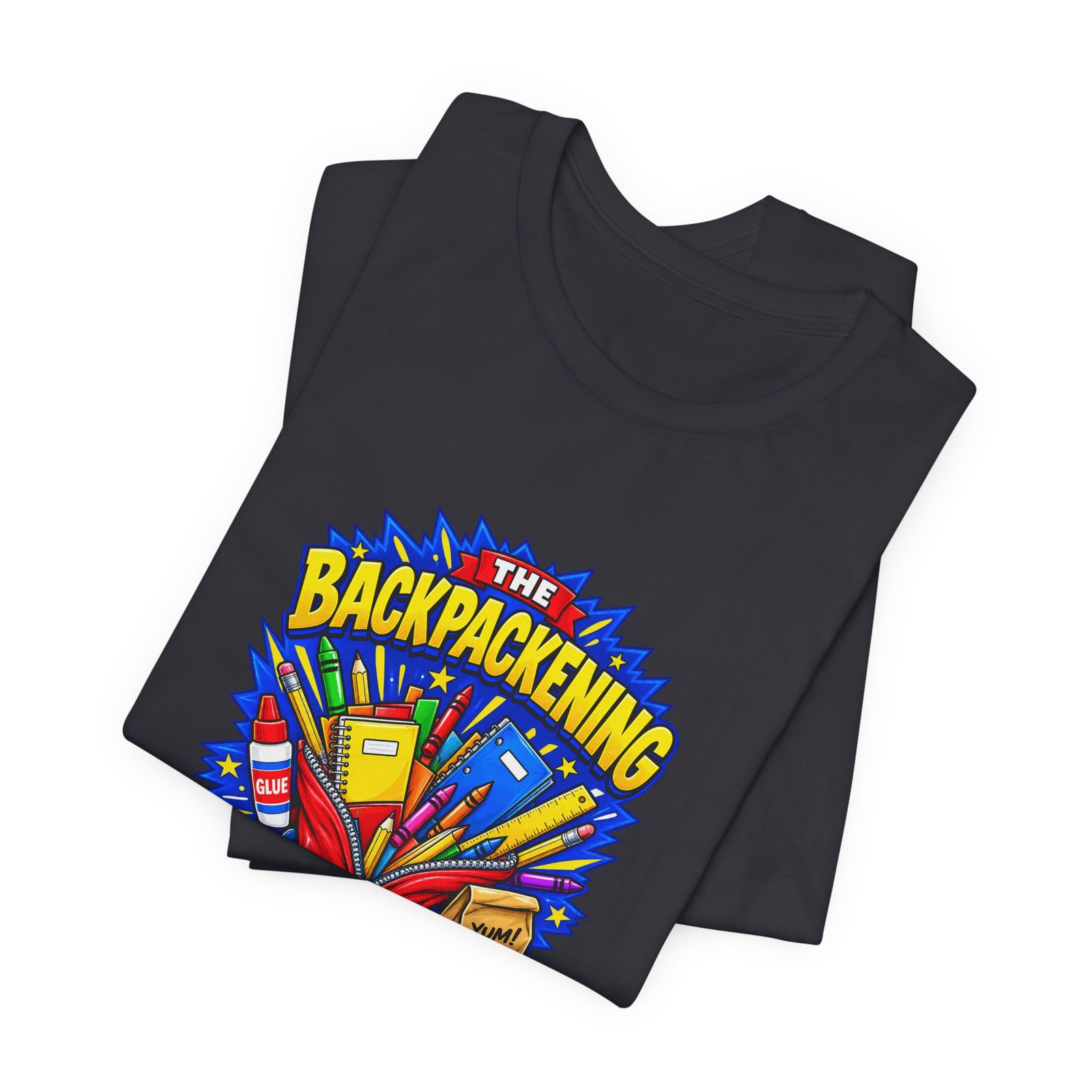 The Backpackening School Supplies Graphic Tee - Image 23