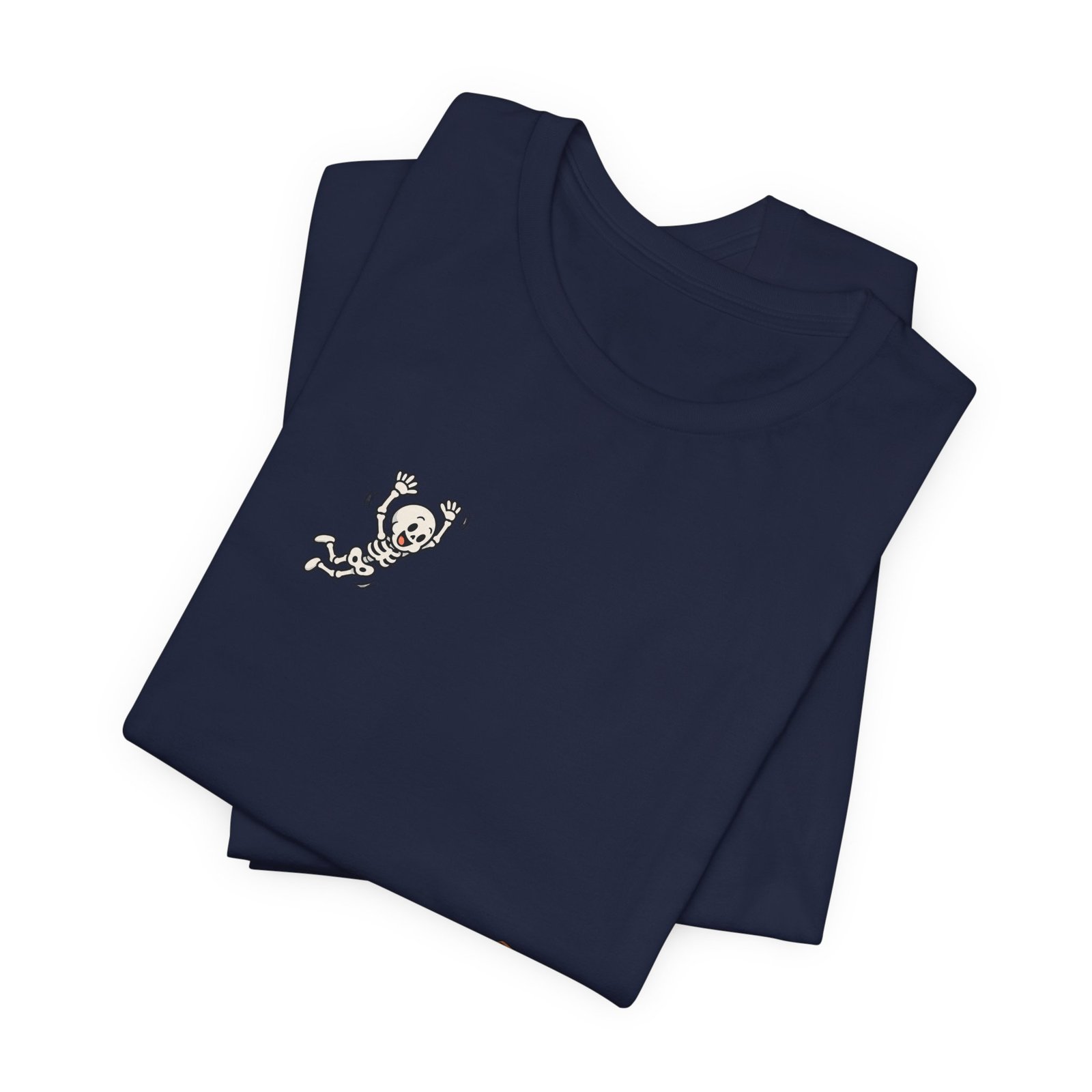 Funny Skeleton Jumping Into Coffin Halloween Humor Graphic Tee - Image 23