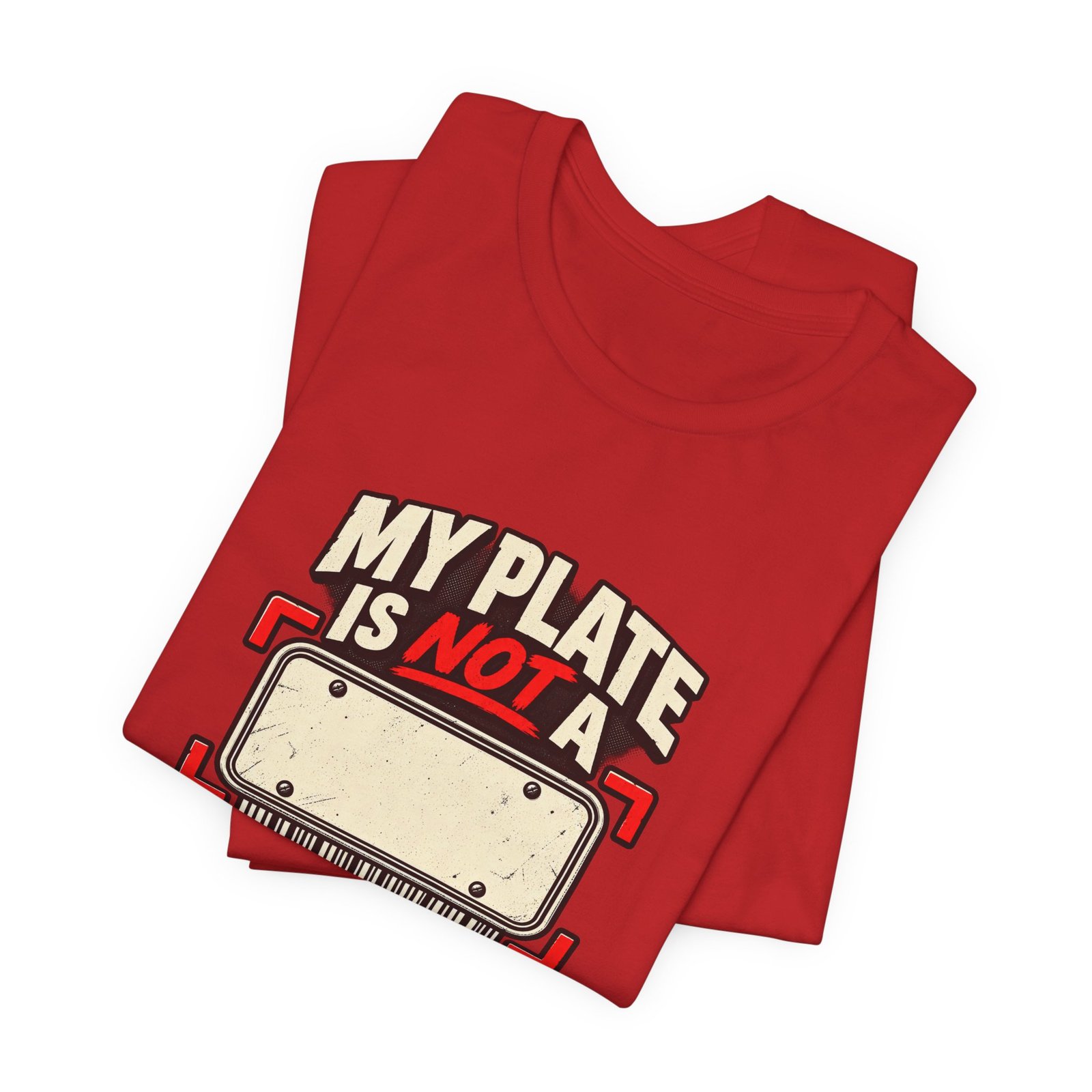 My Plate Is Not A Tracking Number Privacy Graphic - Image 47
